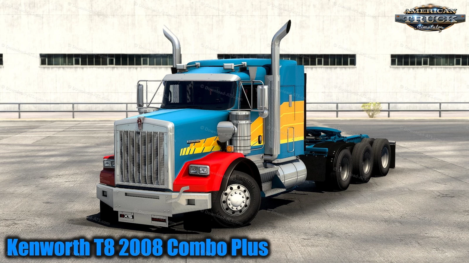 Kenworth T8 2008 Combo Plus v1.0 (1.43.x) for ATS