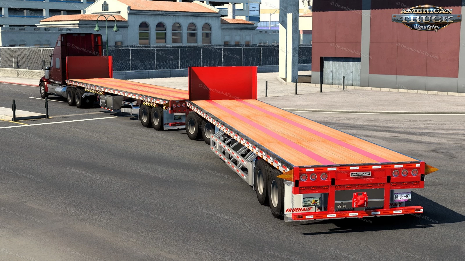 Fruehauf Flatbet Trailer v1.1 (1.52.x) for ATS