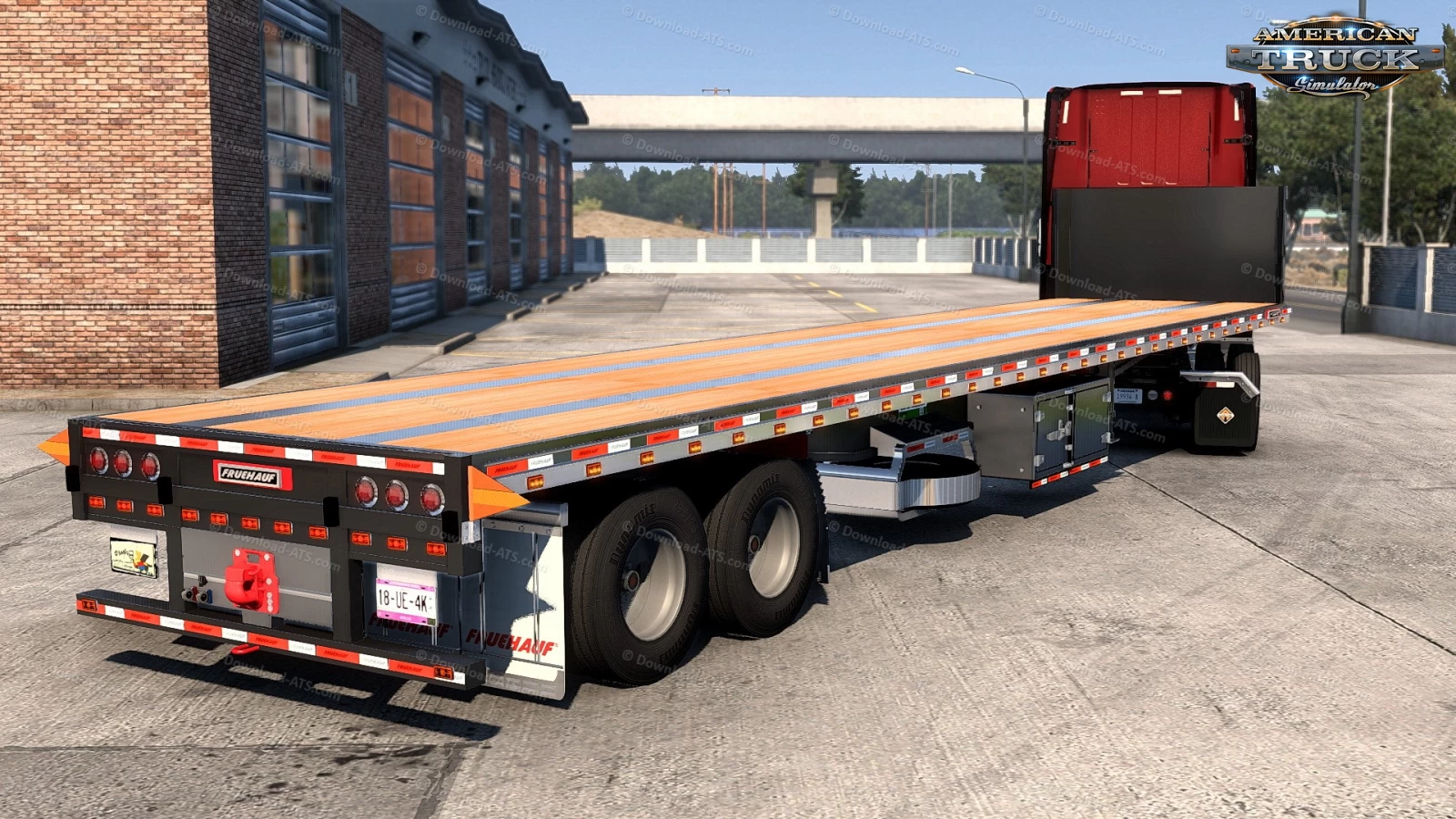 Fruehauf Flatbet Trailer v1.1 (1.52.x) for ATS