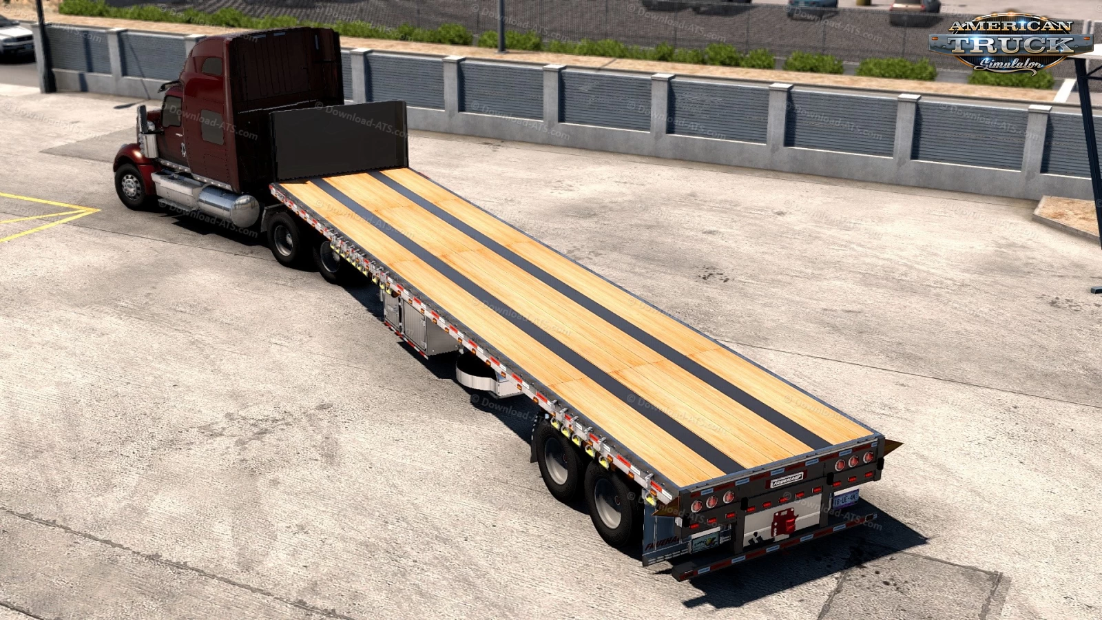 Fruehauf Flatbet Trailer v1.1 (1.52.x) for ATS