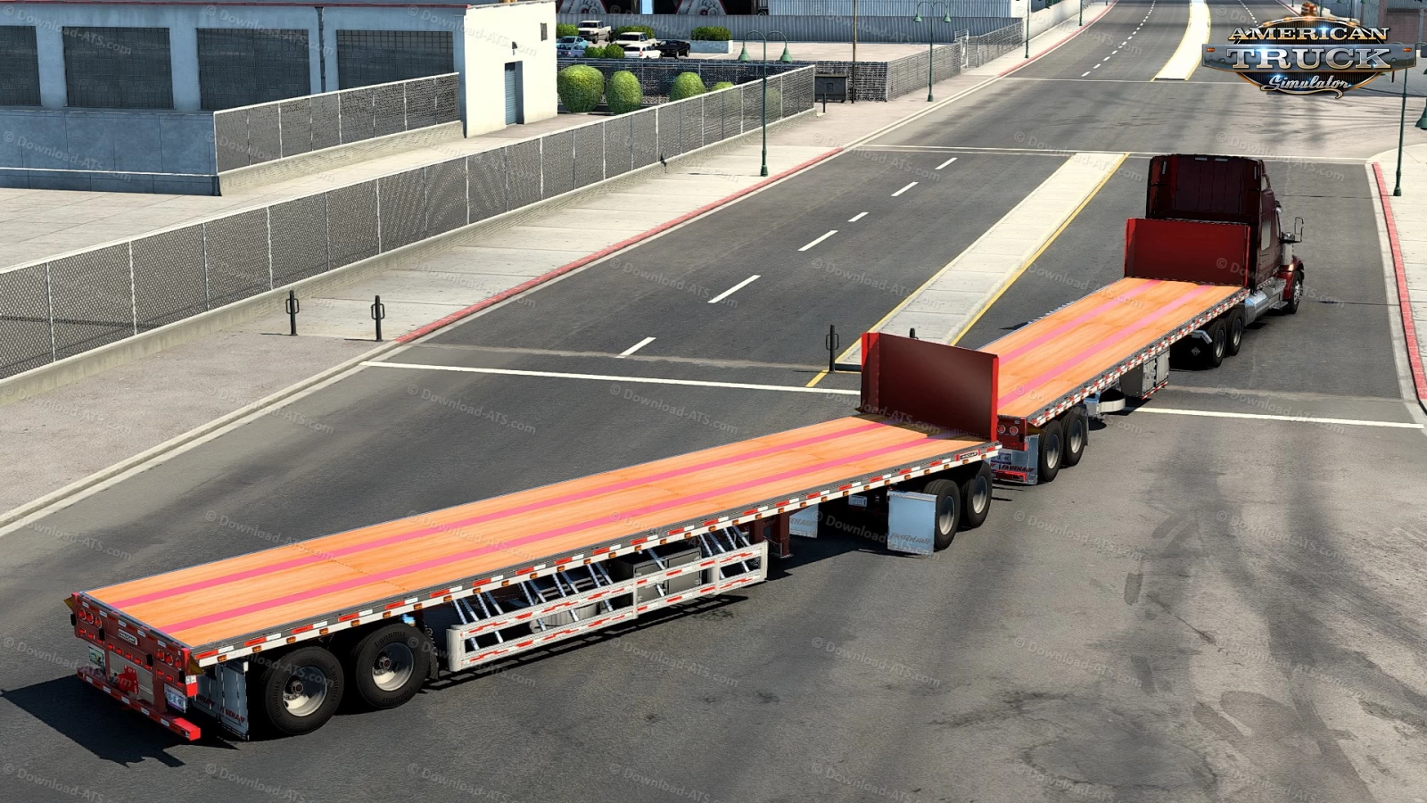 Fruehauf Flatbet Trailer v1.1 (1.52.x) for ATS