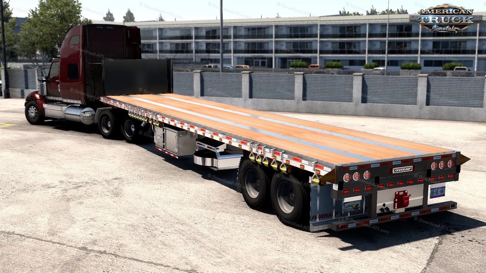 Fruehauf Flatbet Trailer v1.1 (1.52.x) for ATS