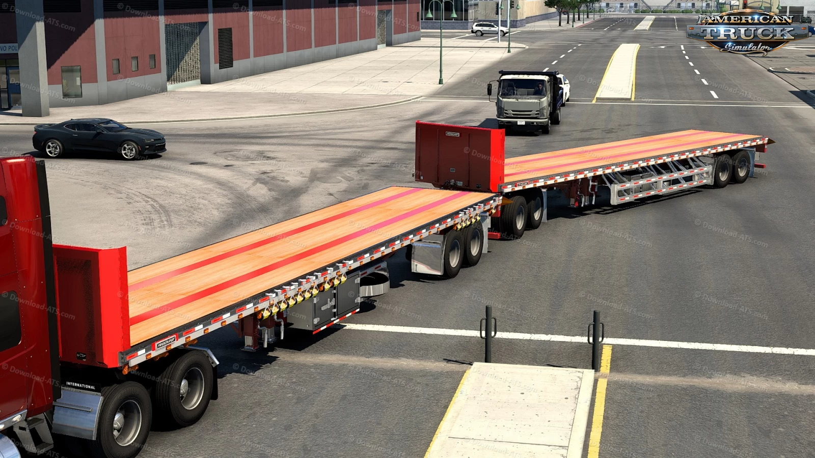 Fruehauf Flatbet Trailer v1.1 (1.52.x) for ATS