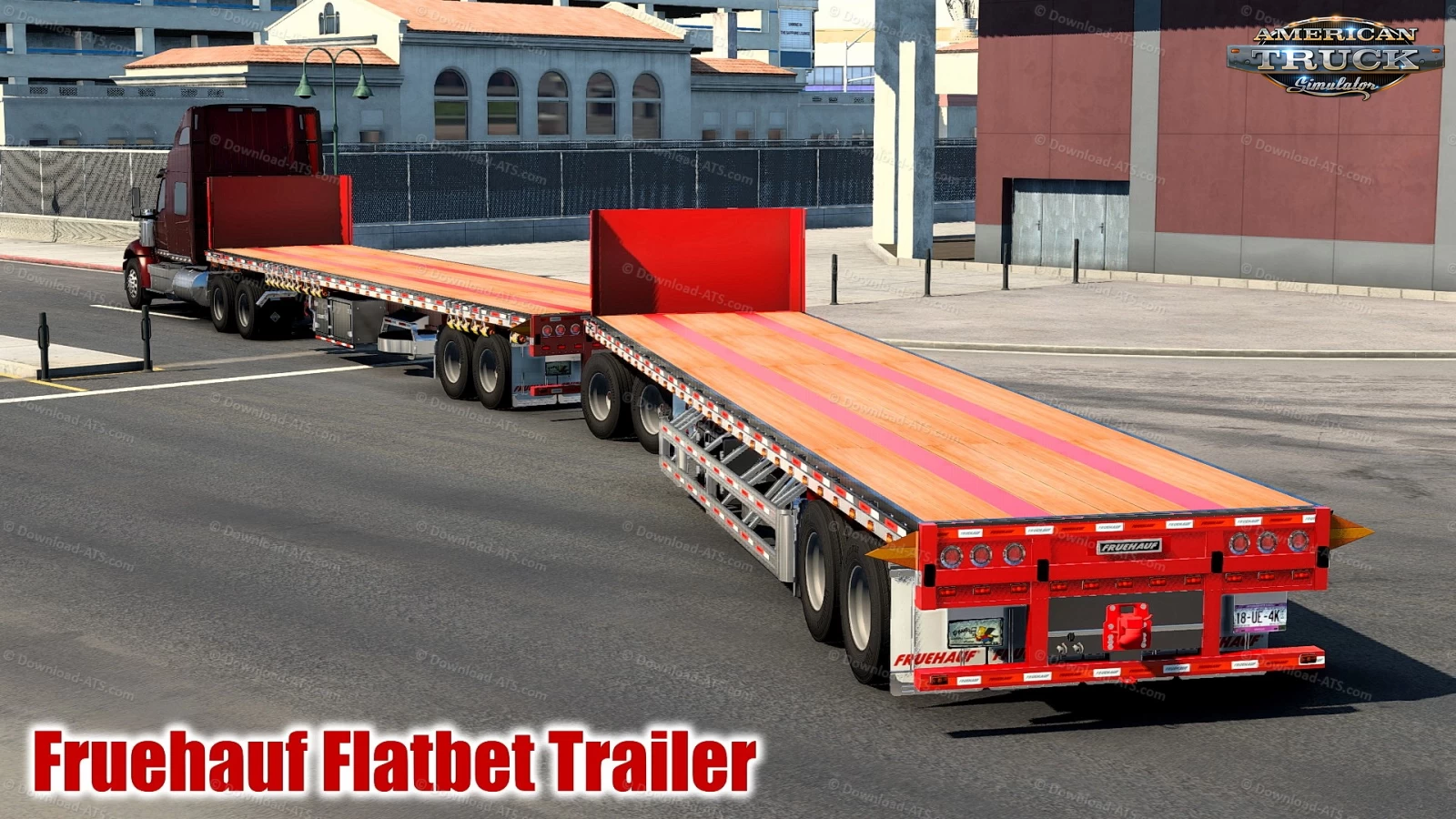 Fruehauf Flatbet Trailer v1.1 (1.52.x) for ATS