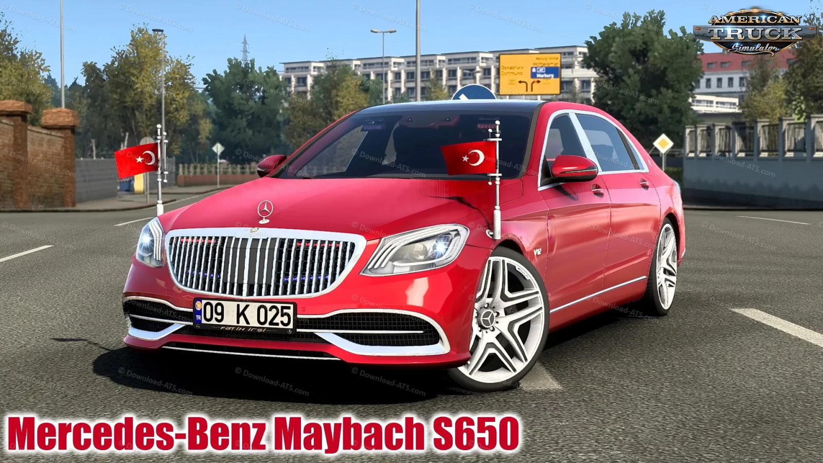 Mercedes-Benz Maybach S650 v1.1 (1.44.x) for ATS