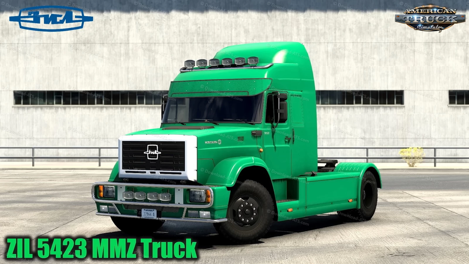 ZIL 5423 MMZ Truck + Interior v3.5 (1.33.x) for ATS