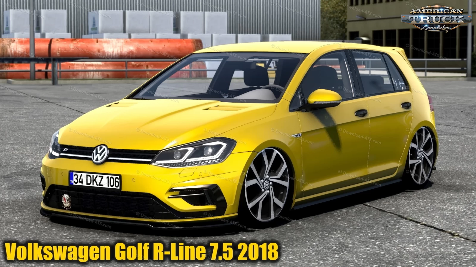 Volkswagen Golf R-Line 7.5 2018 v1.7 (1.49.x) for ATS
