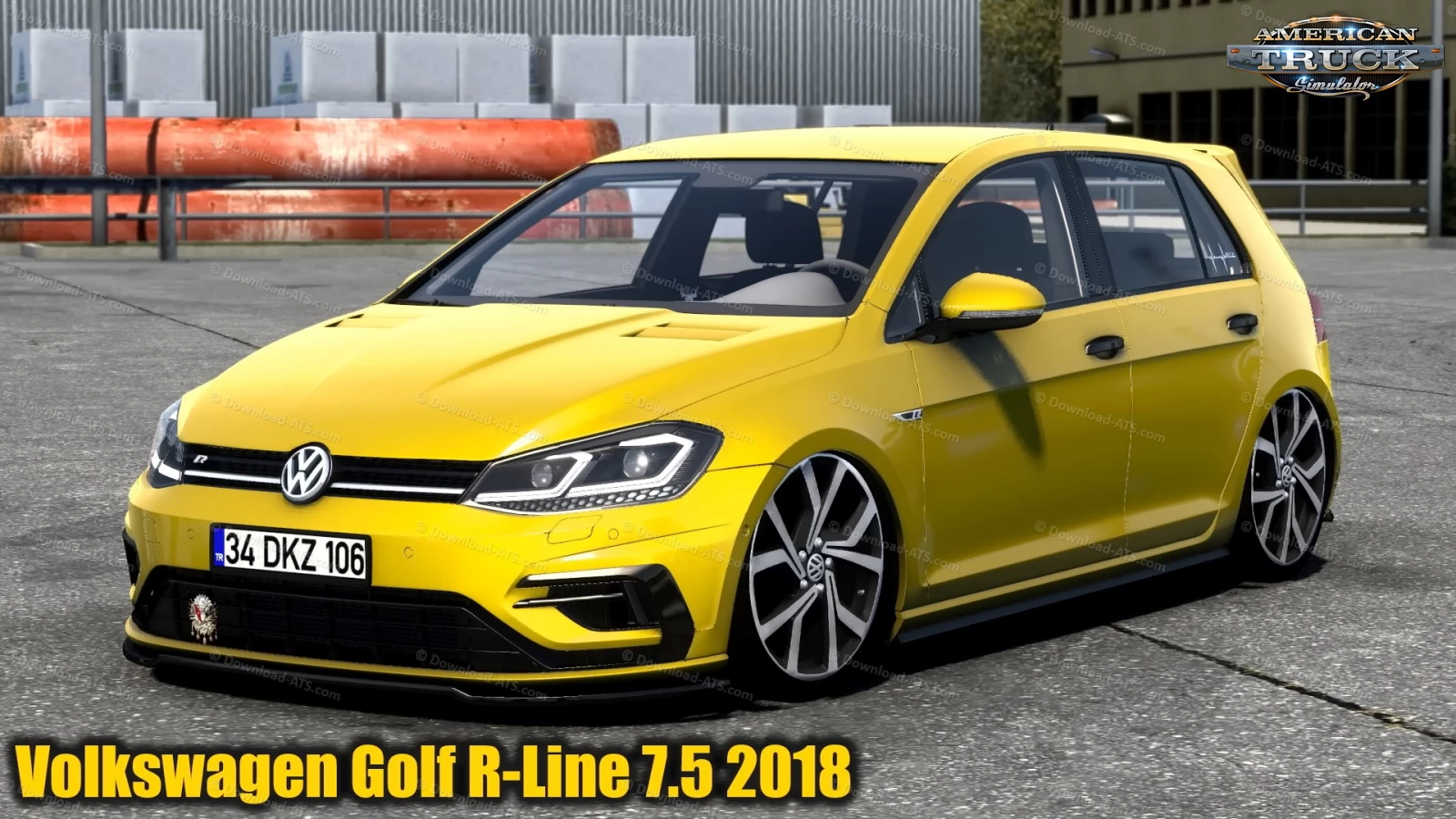 Volkswagen Golf R-Line 7.5 2018 v1.8 (1.51.x) for ATS