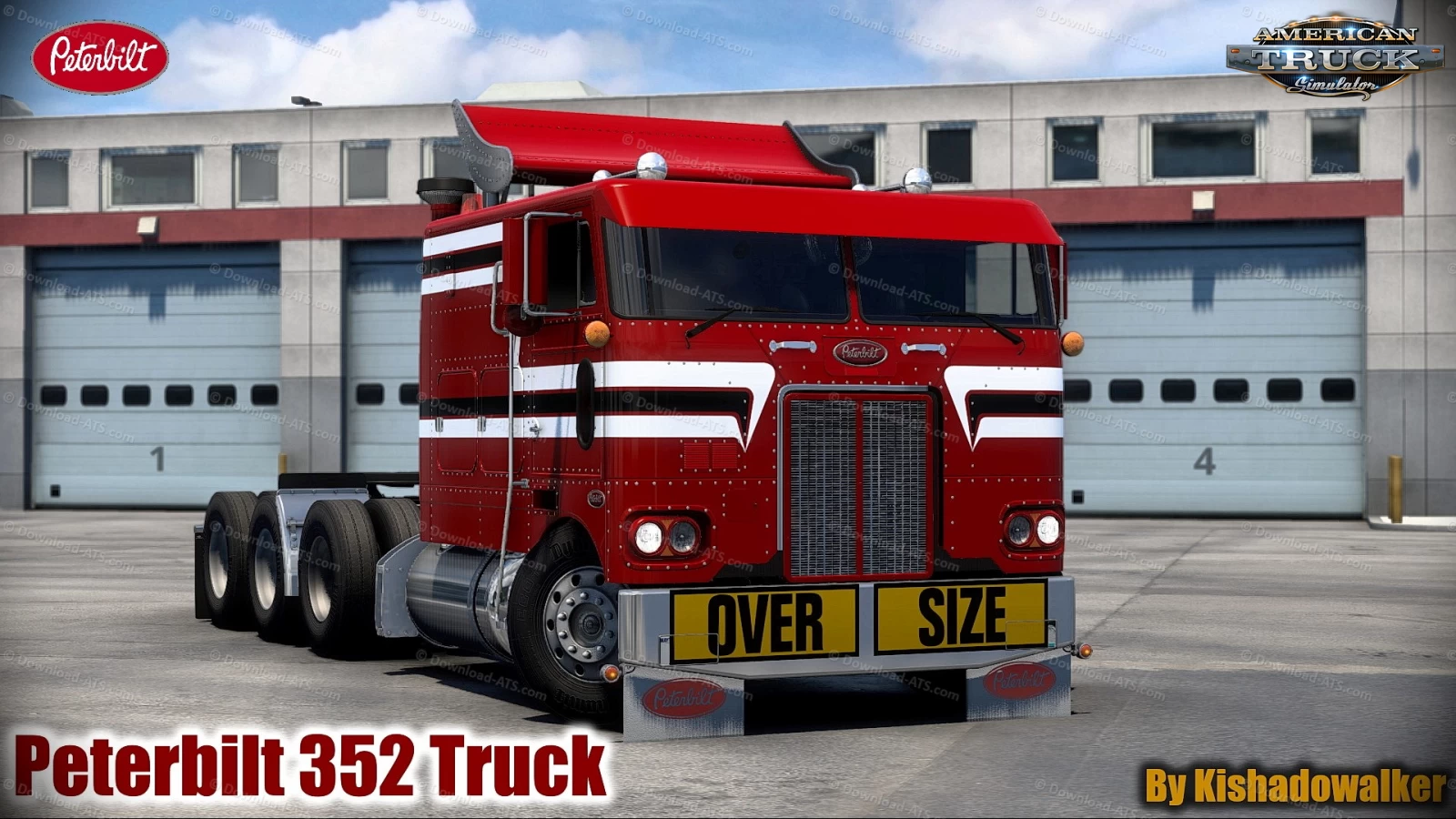 Peterbilt 352 Truck v1.4 By KishadoWalker (1.51.x) for ATS