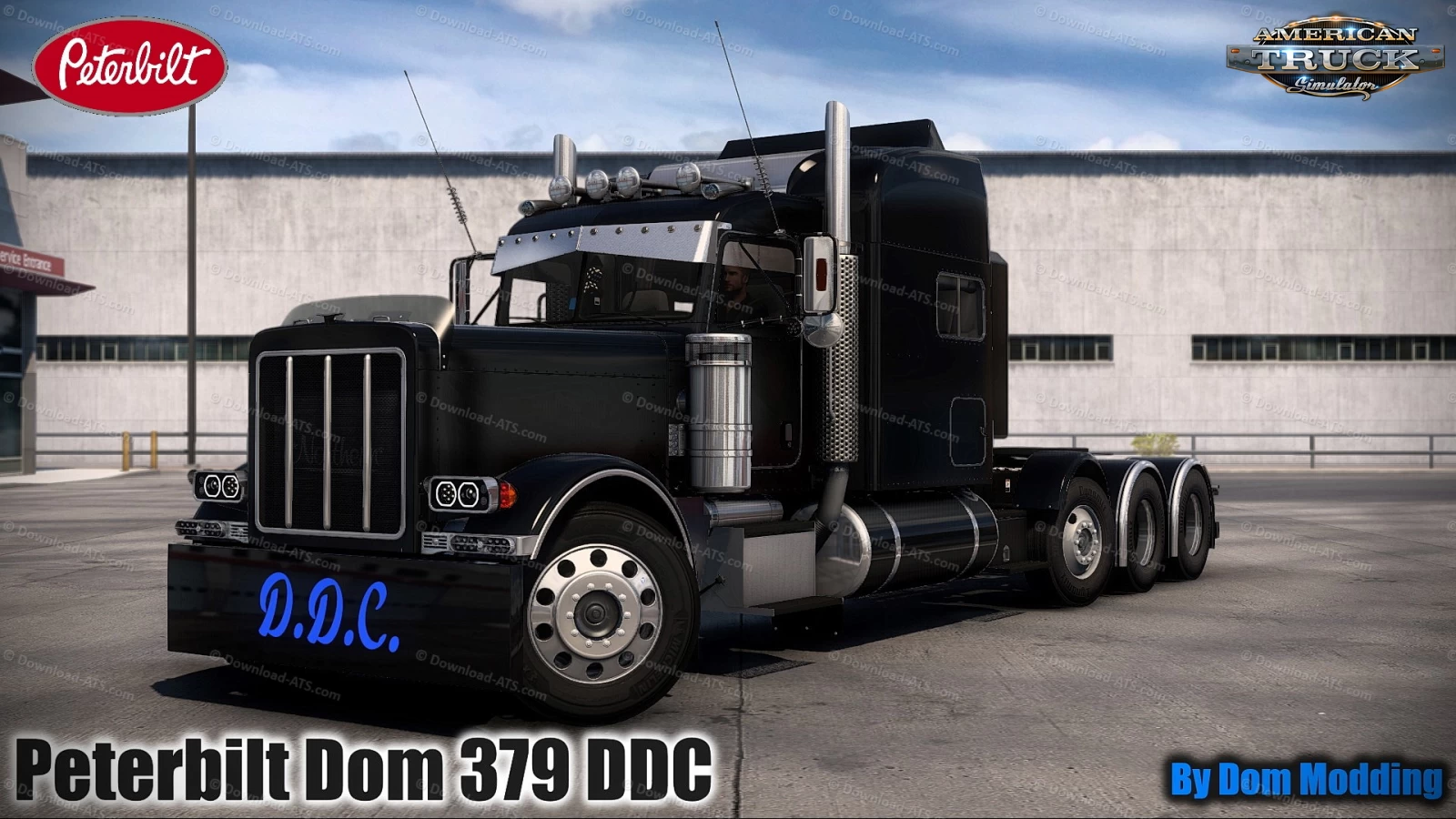 Peterbilt Dom 379 DDC v1.4 By Dom Modding (1.51.x) for ATS