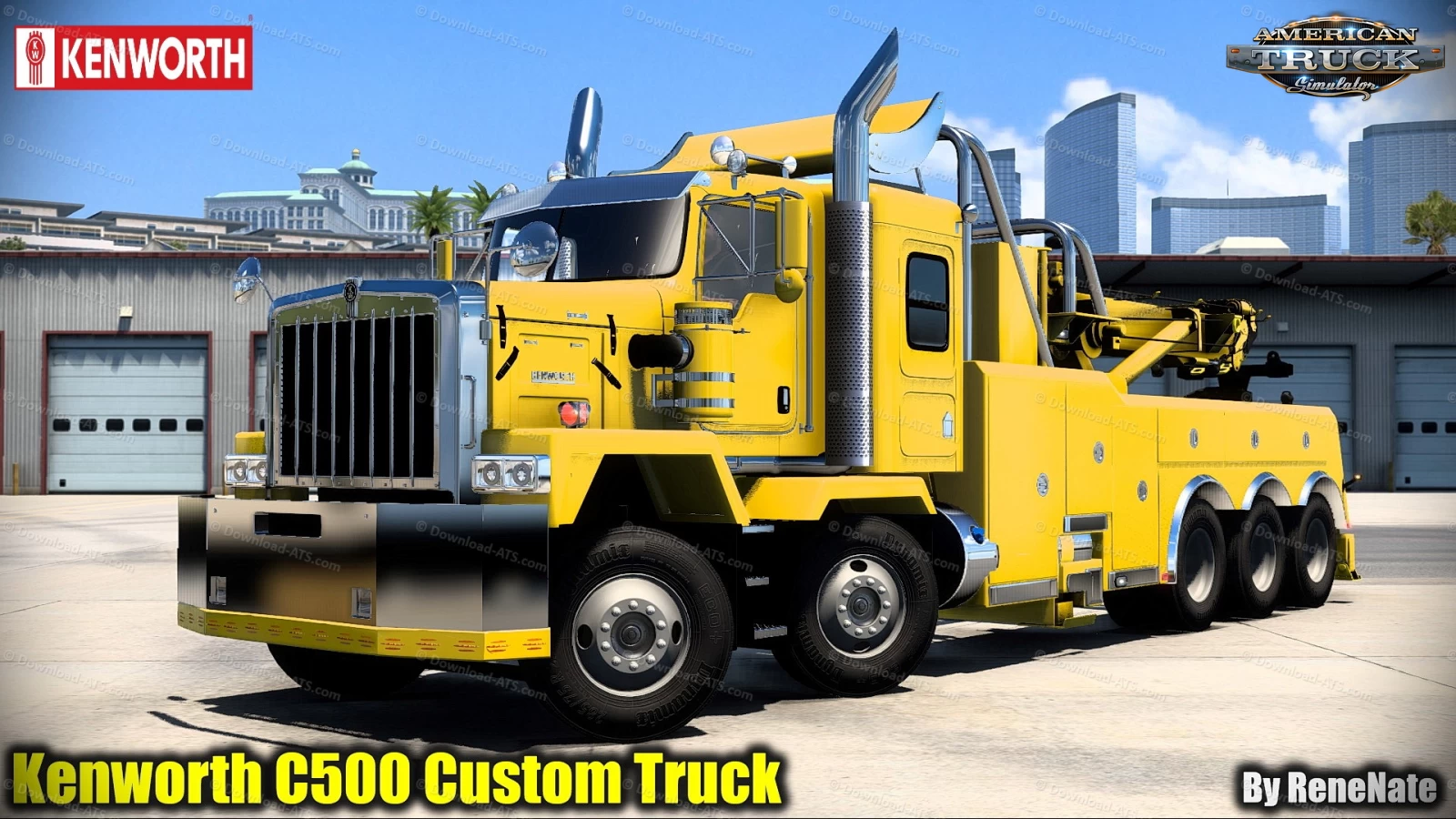 Kenworth C500 Custom Truck v1.8 by ReneNate (1.48.x) for ATS