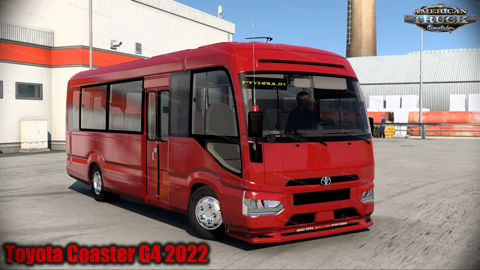 Toyota Coaster G4 2022 + Interior v1.0 (1.43.x) for ATS