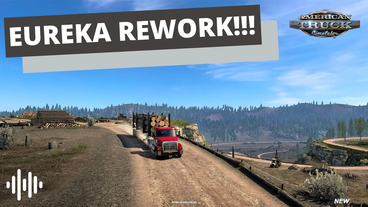 California Rework DLC - Eureka city in ATS