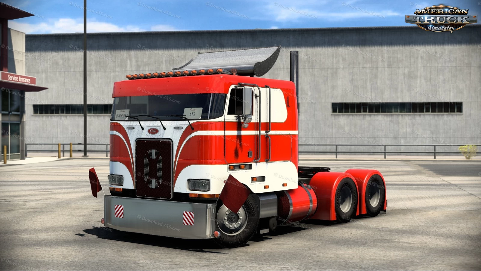 Pete 362 Cabover Truck v1.0 By Jon Ruda (1.43.x) for ATS