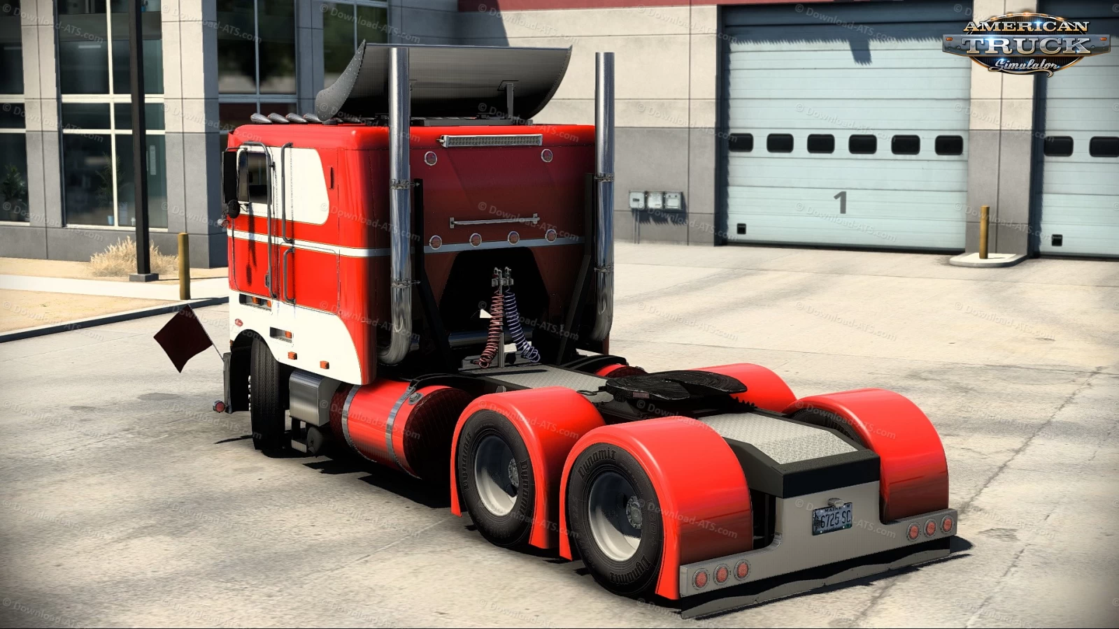 Peterbilt 362 Cabover Truck v3.7.1 By Jon Ruda (1.52.x) for ATS