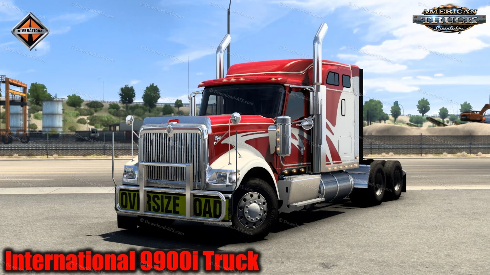 International 9900i Truck + Interior v1.2 (1.52.x) for ATS