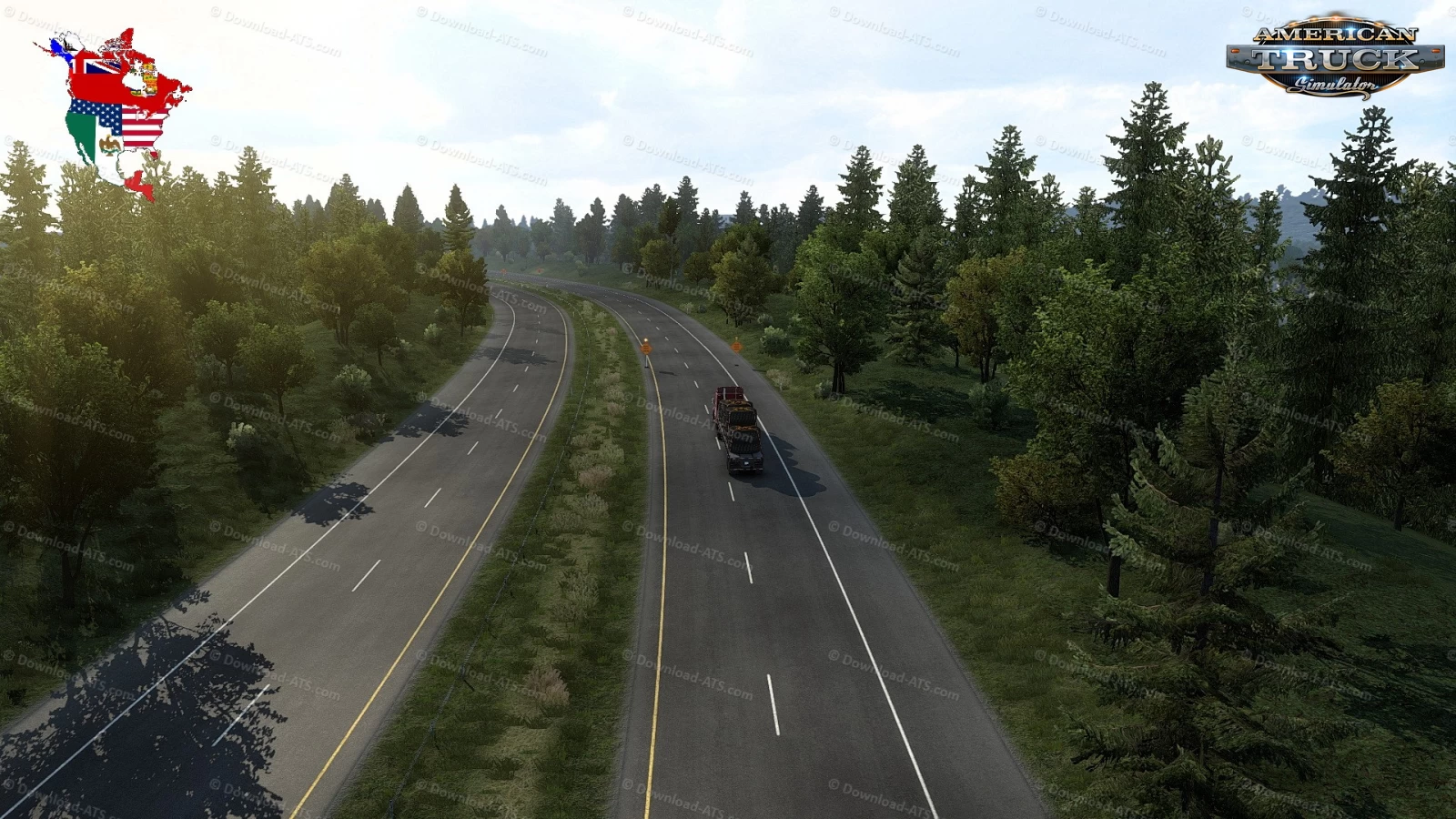 North America MultiMod v1.6 By K-DOG (1.44.x) for ATS
