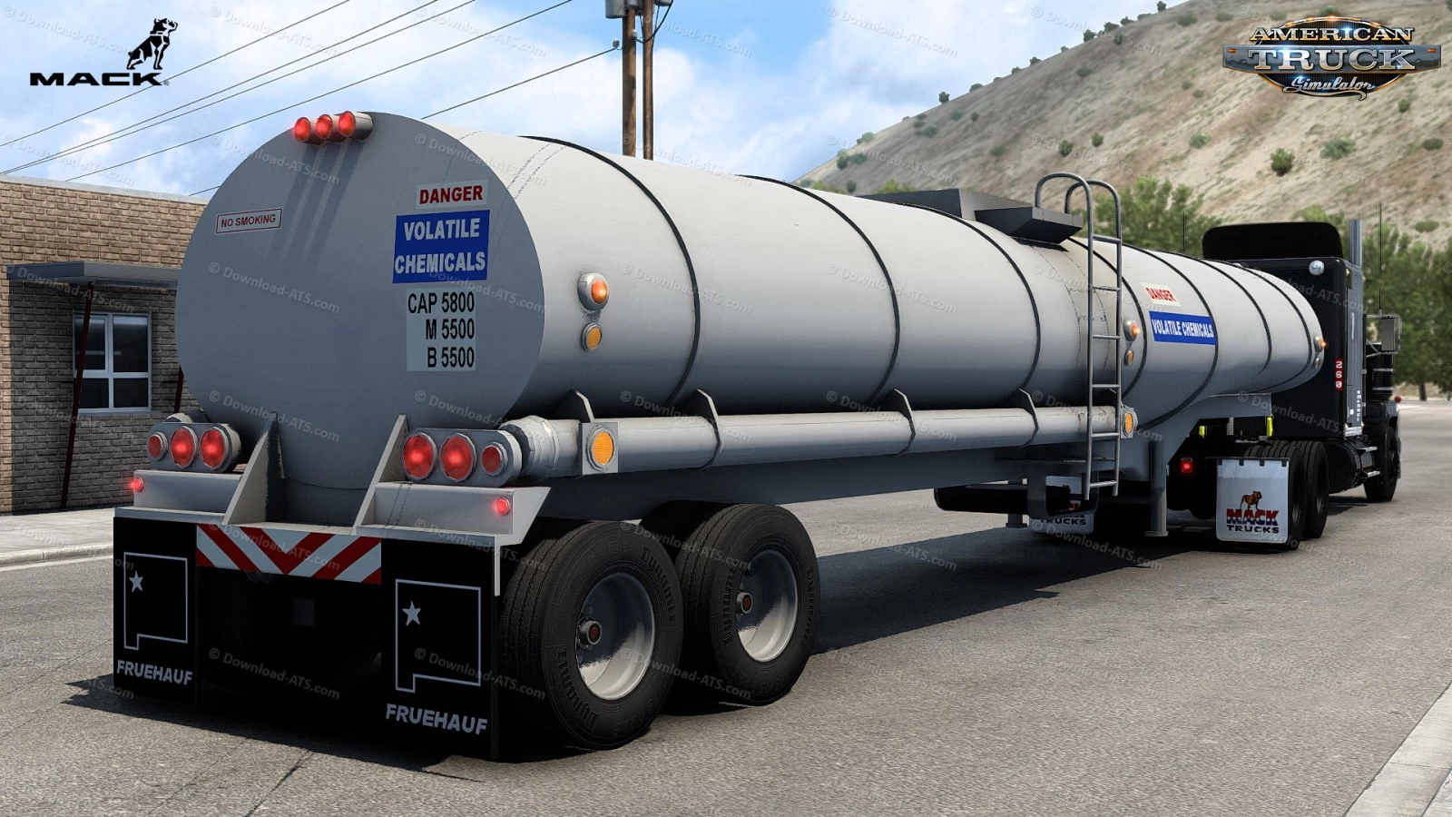 Mack RS700 Rubber Duck + Interior v1.7 (1.52.x) for ATS