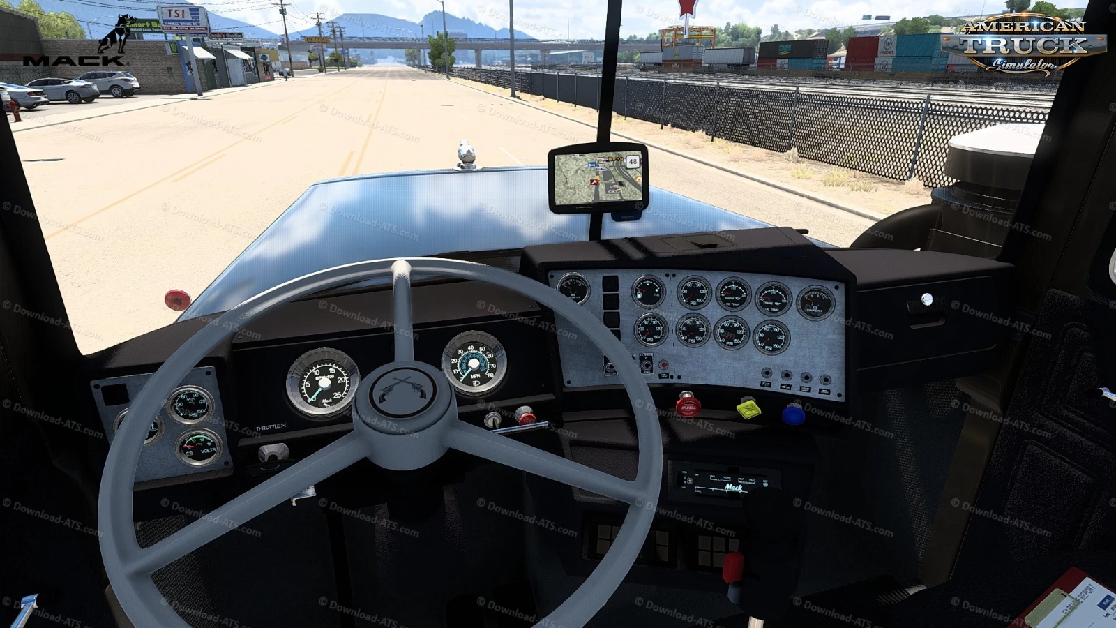 Mack RS700 Rubber Duck + Interior v1.7 (1.52.x) for ATS