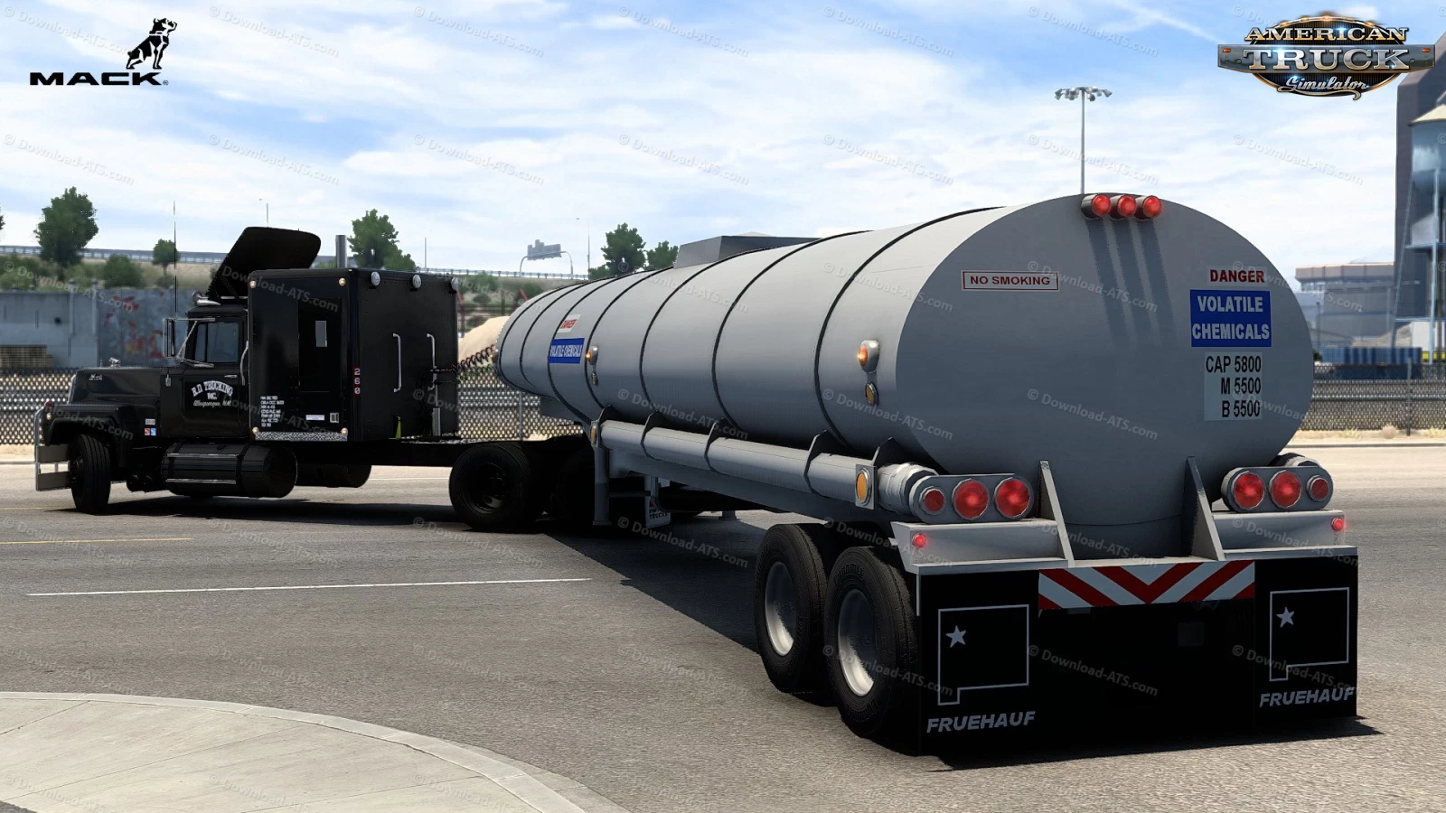Mack RS700 Rubber Duck + Interior v1.7 (1.52.x) for ATS