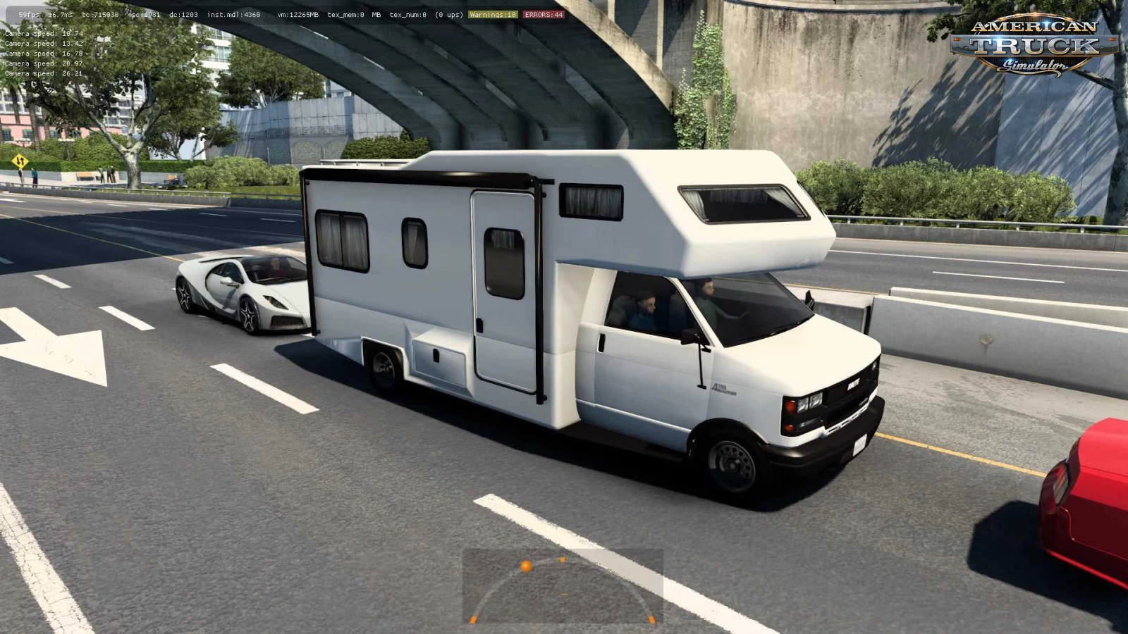 GTA V Truck & Bus Traffic Pack v2.0 (1.43.x) for ATS