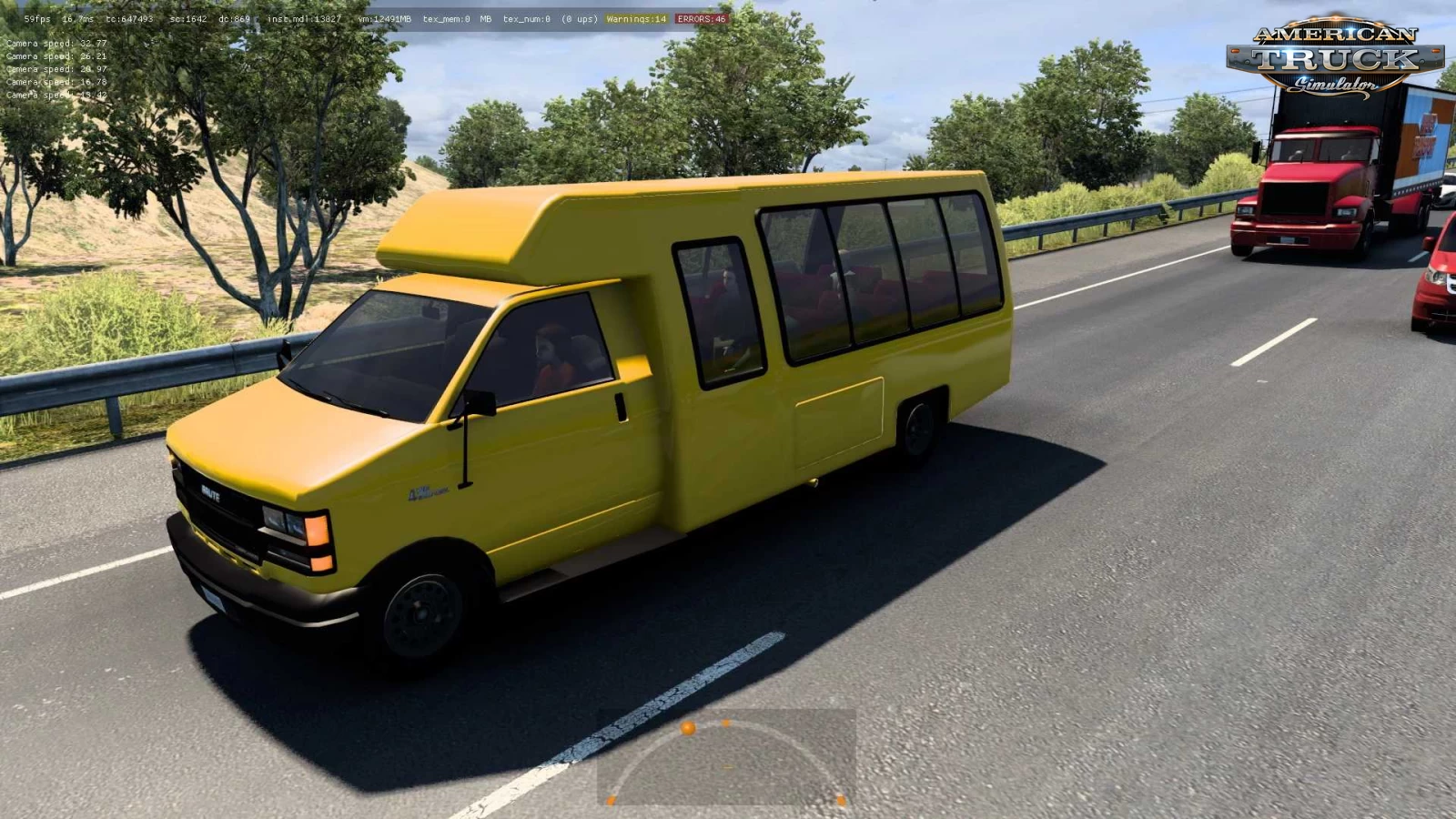 GTA V Truck & Bus Traffic Pack v2.0 (1.43.x) for ATS