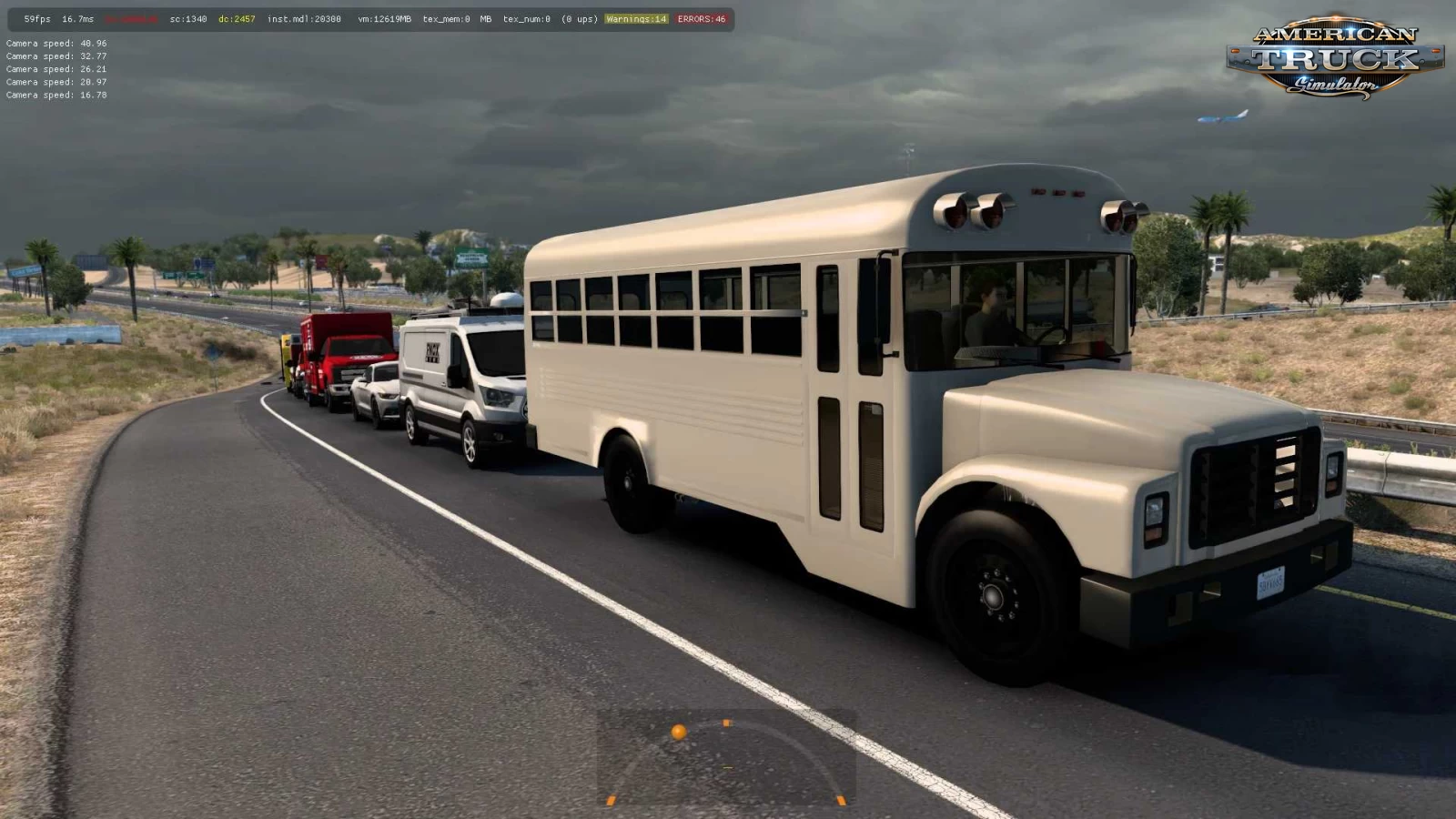 GTA V Truck & Bus Traffic Pack v2.0 (1.43.x) for ATS