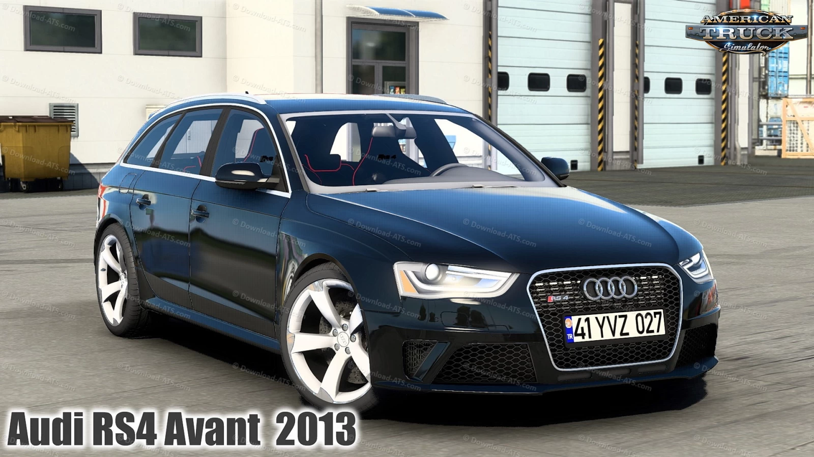 Audi RS4 Avant 2013 + Interior v1.1 (1.45.x) for ATS