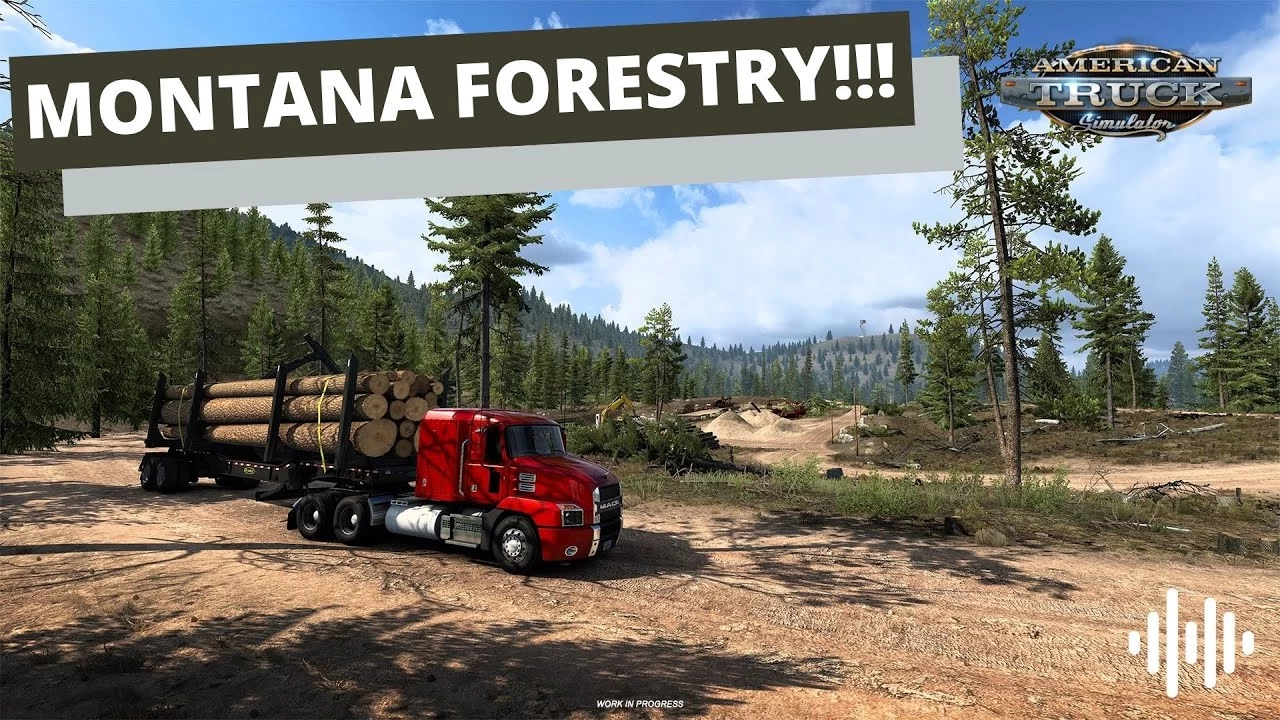 Montana DLC - Forestry in American Truck Simulator