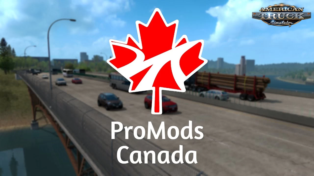 ProMods Canada Map v1.2 (1.44.x) for ATS