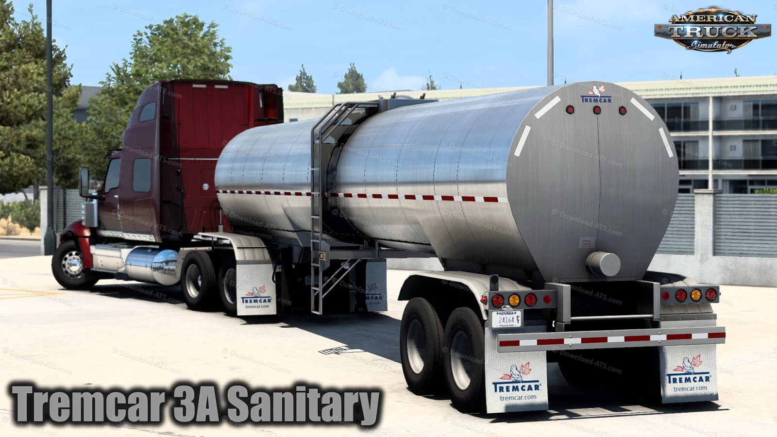 Trailer Tremcar 3A Sanitary v1.4.2 by Smarty (1.44x) for ATS