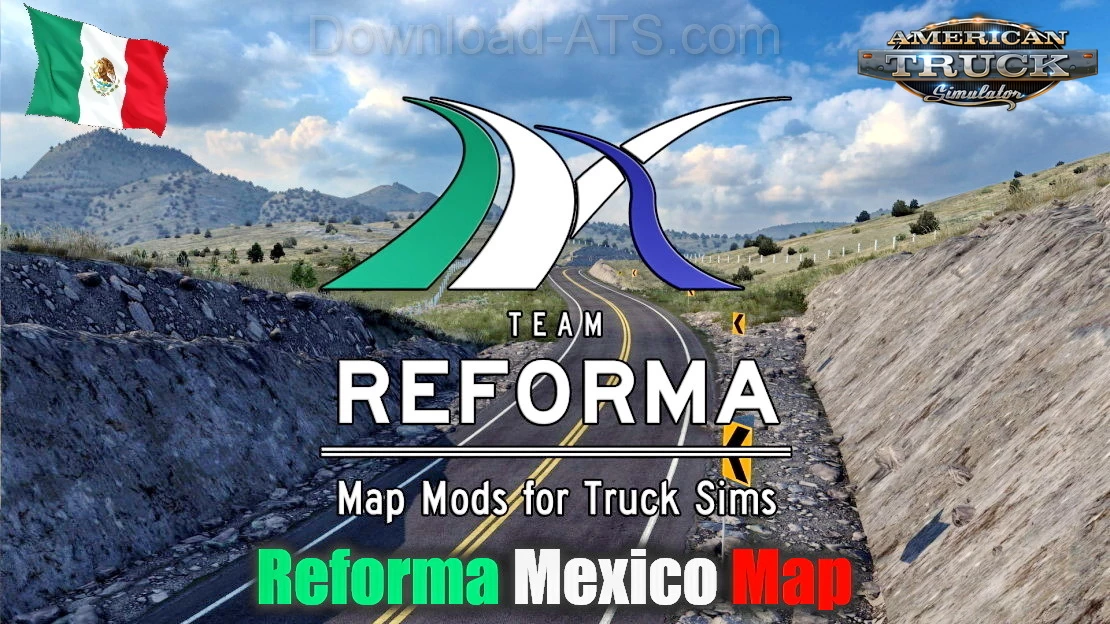 Mexico Extremo Map (Reforma Mexico) v2.4.3 (1.46.x) for ATS