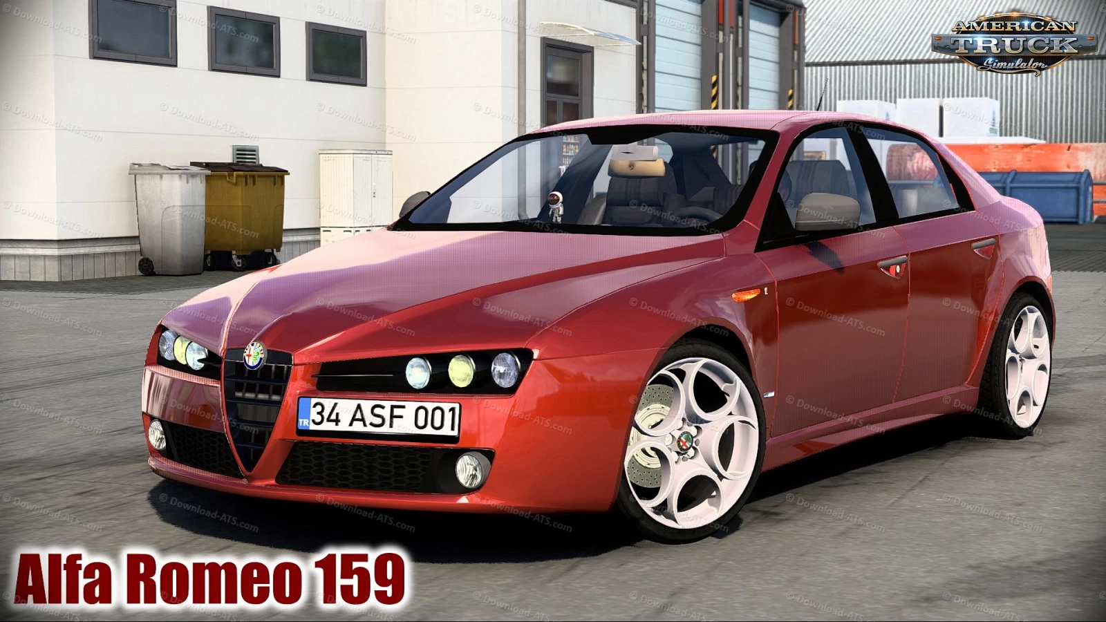 Alfa Romeo 159 + Interior v1.150 (1.49.x) for ATS