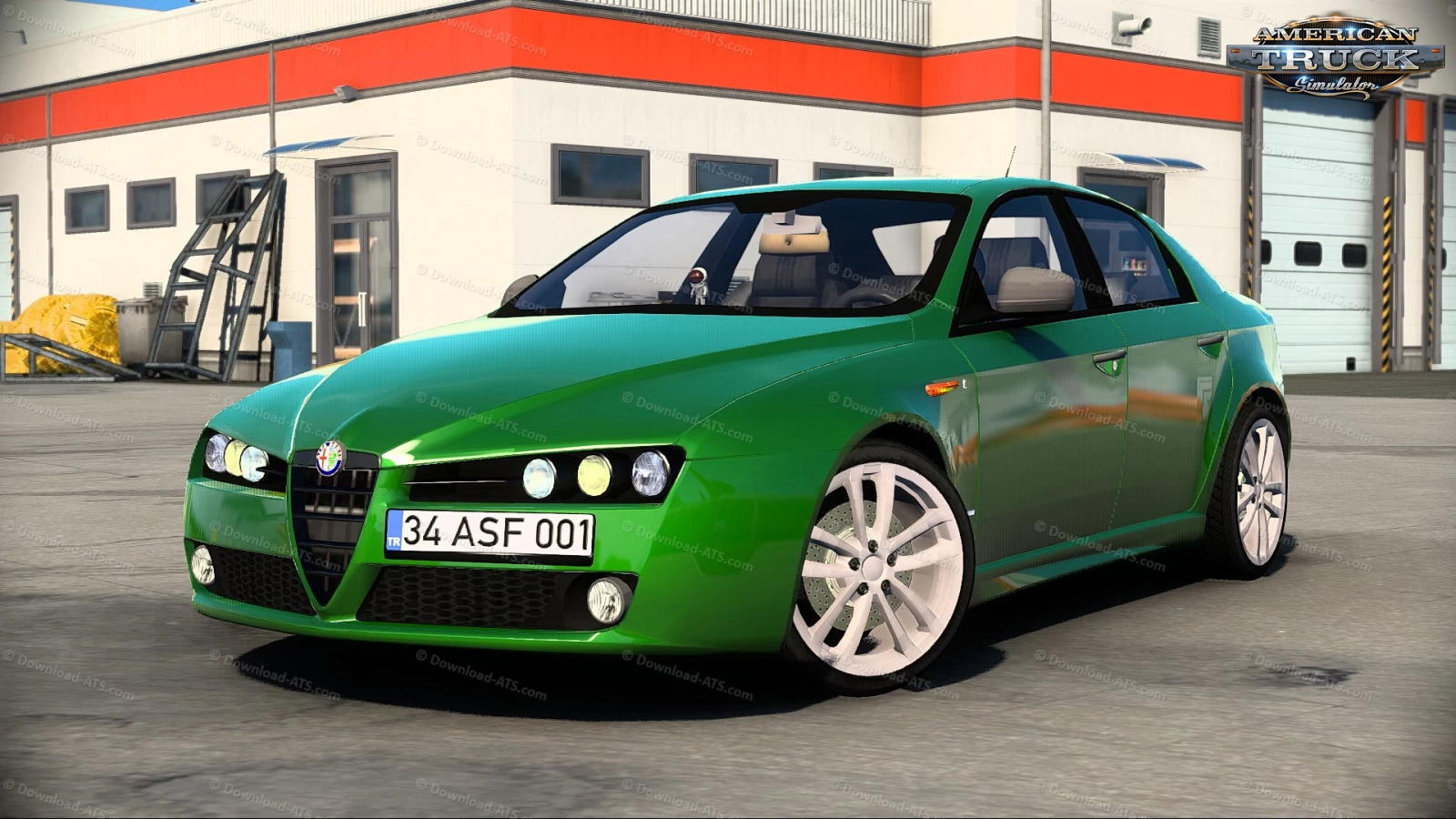 Alfa Romeo 159 + Interior v1.160 (1.57.x) for ATS