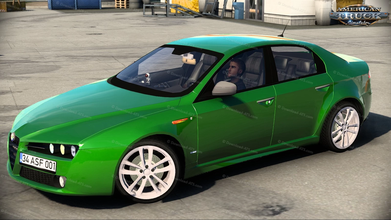 Alfa Romeo 159 + Interior v1.160 (1.57.x) for ATS