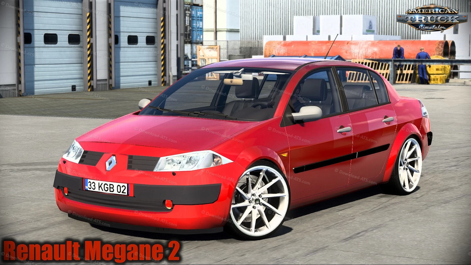 Renault Megane 2 + Interior v2.2 (1.46.x) for ATS