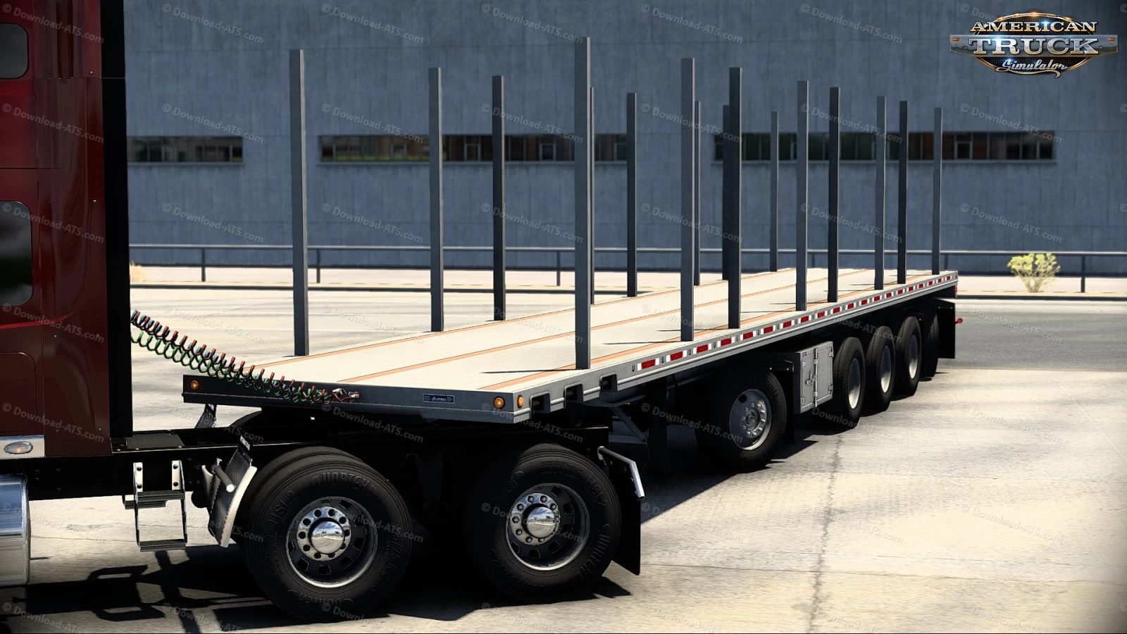 Alutrec Flatbed Trailer v1.1.7 by Smarty (1.55.x) for ATS