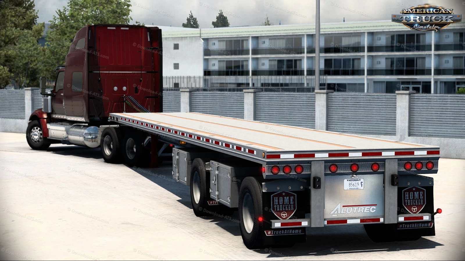 Alutrec Flatbed Trailer v1.1.7 by Smarty (1.55.x) for ATS