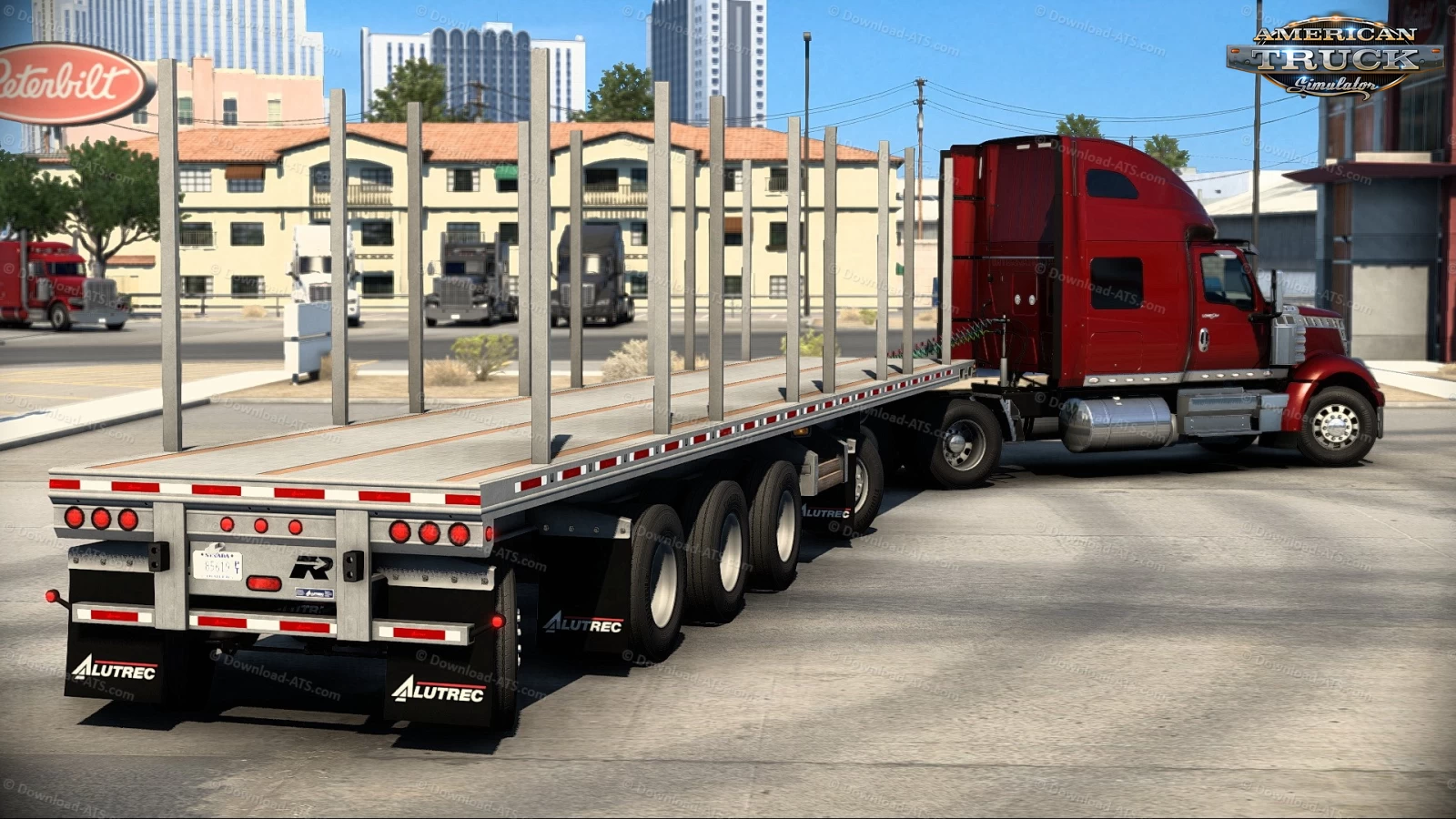 Alutrec Flatbed Trailer v1.1.7 by Smarty (1.55.x) for ATS