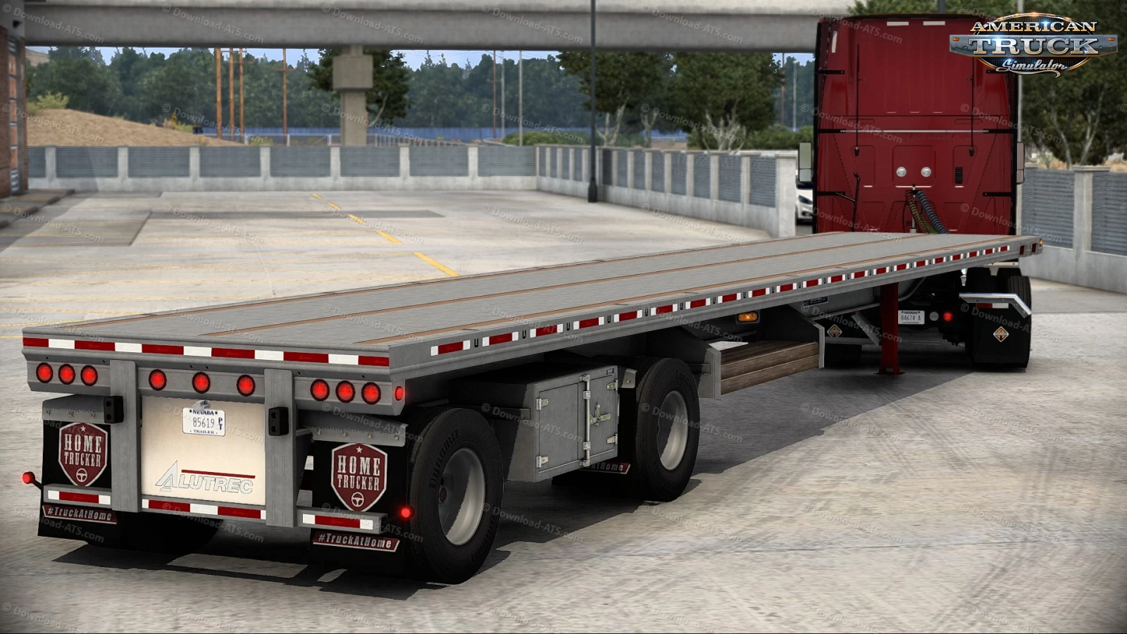 Alutrec Flatbed Trailer v1.1.7 by Smarty (1.55.x) for ATS