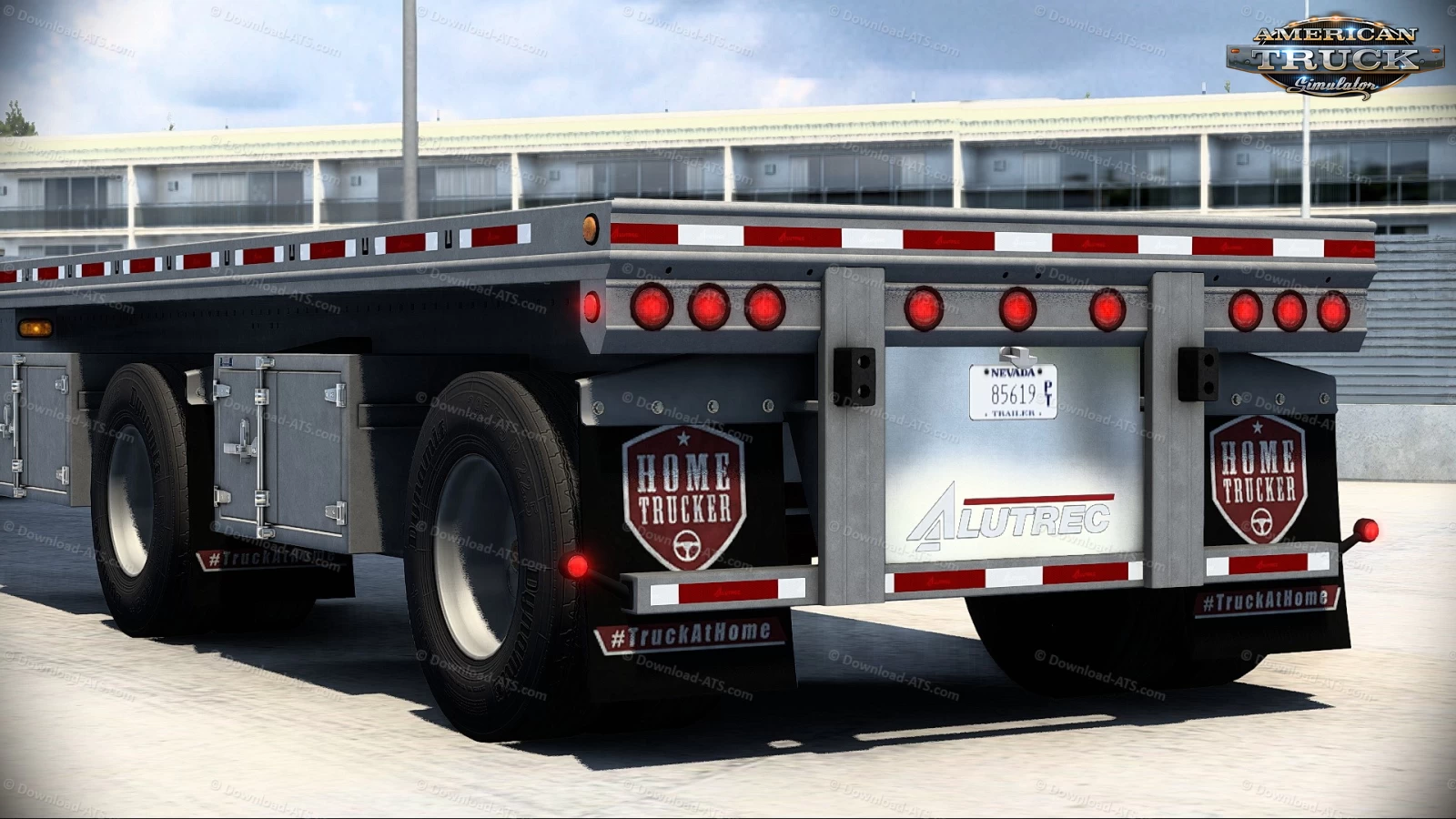 Alutrec Flatbed Trailer v1.1.7 by Smarty (1.55.x) for ATS