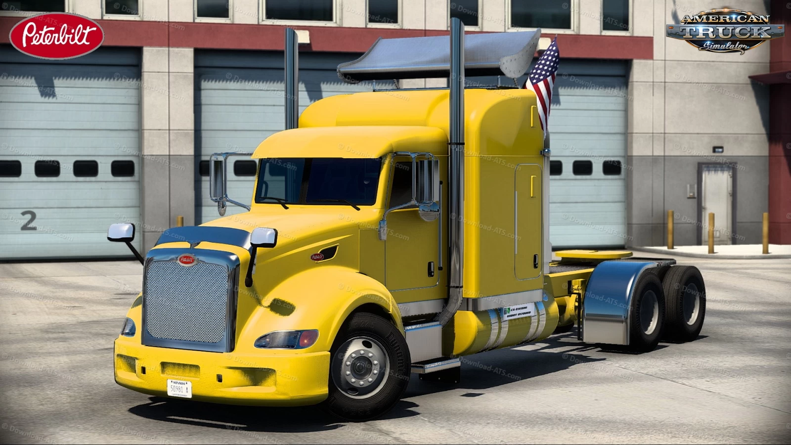 Peterbilt 386 Custom Truck v1.7 By ReneNate (1.48.x) for ATS