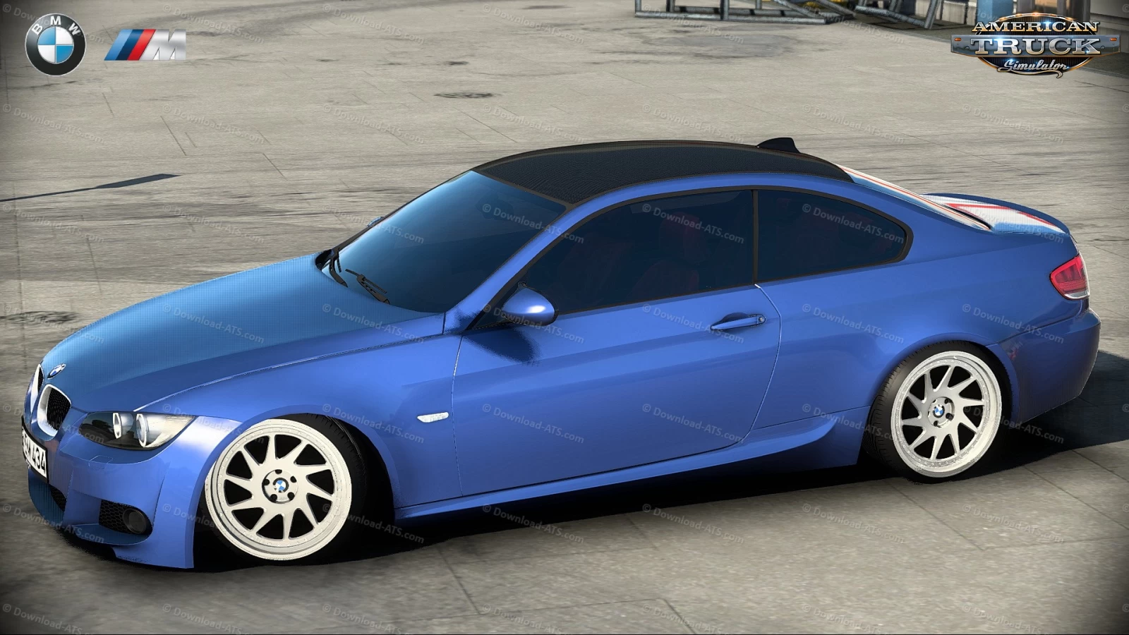 BMW 3 Series E92 M-Tech + Interior v2.4 (1.57.x) for ATS