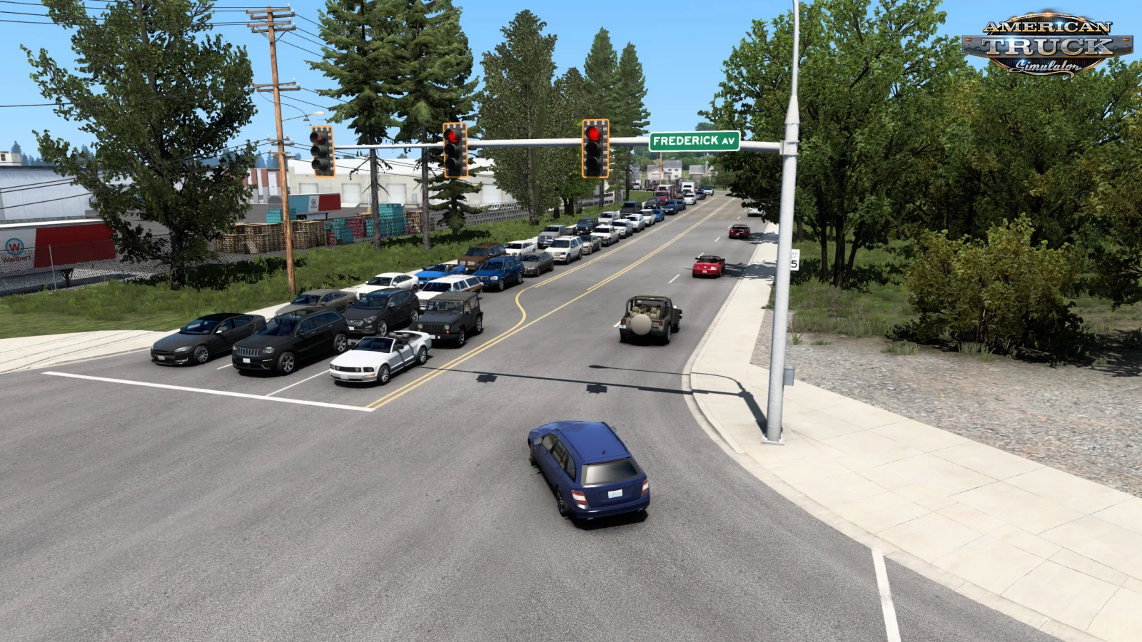 Realistic Traffic Intensity v1.4 (1.44.x) for ATS