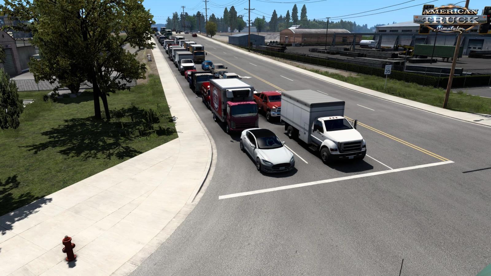 Realistic Traffic Intensity v1.4 (1.44.x) for ATS