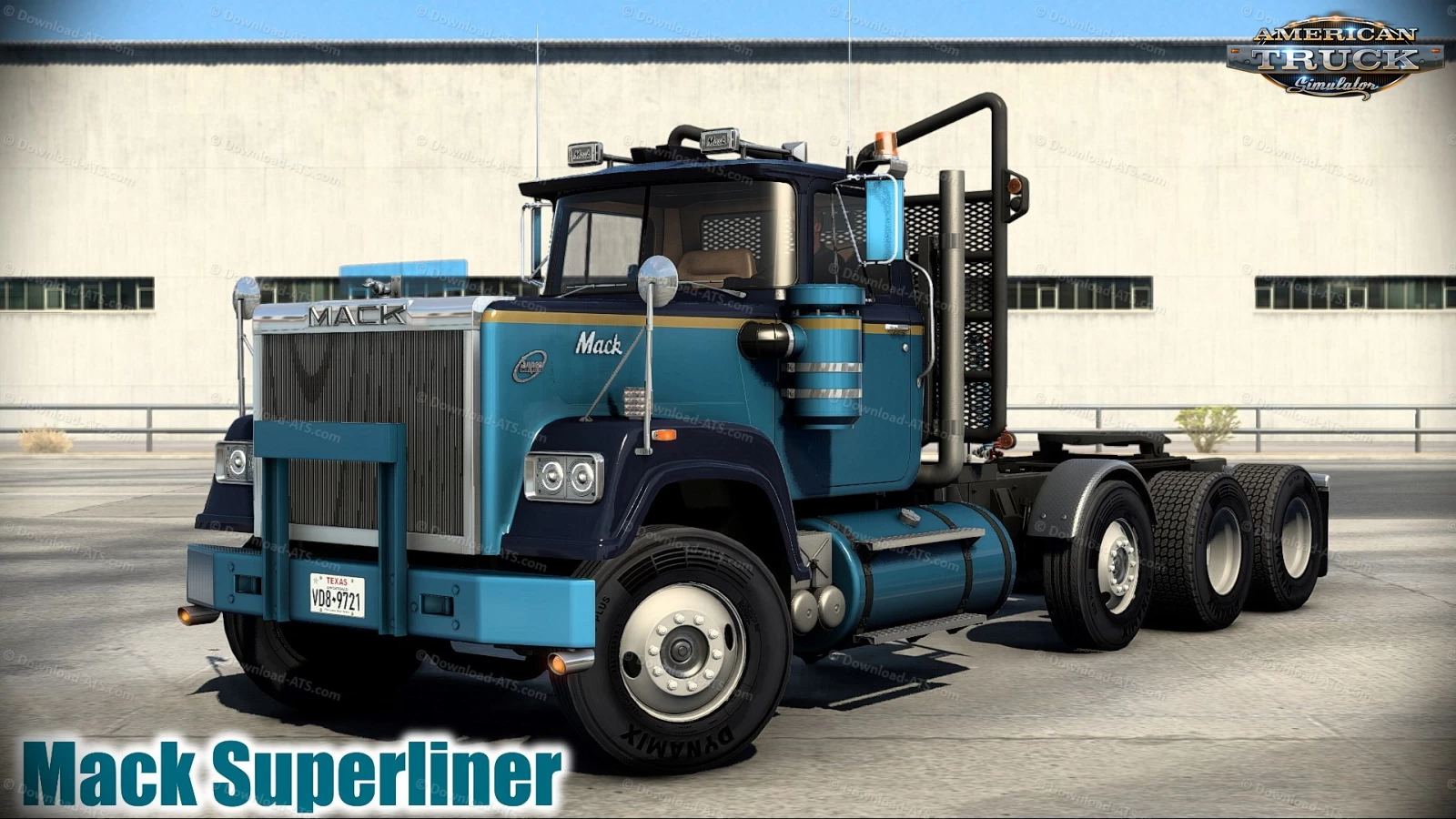 Mack Superliner Truck + Interior v2.3 (1.50.x) for ATS