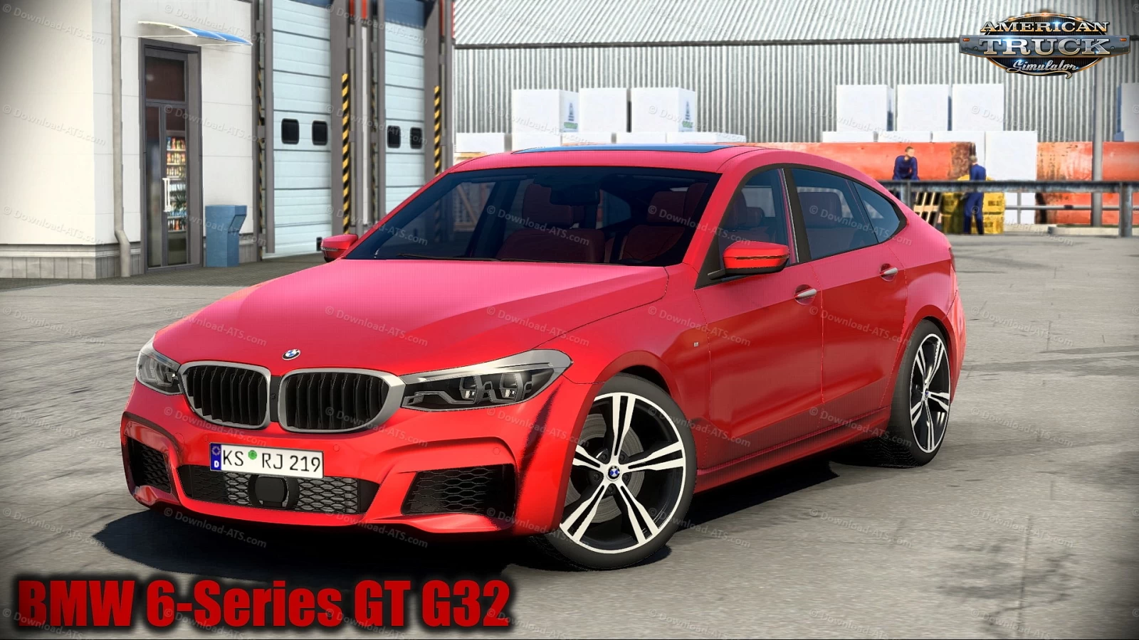 BMW 6-Series GT G32 + Interior v1.8 (1.52.x) for ATS