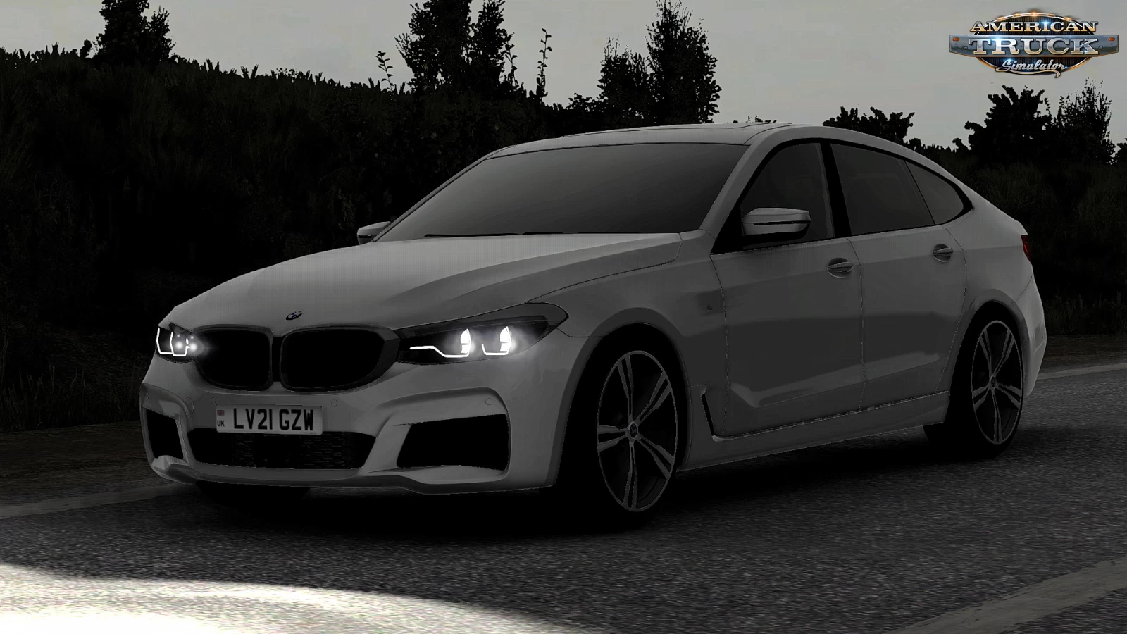 BMW 6-Series GT G32 + Interior v1.0 (1.45.x) for ATS