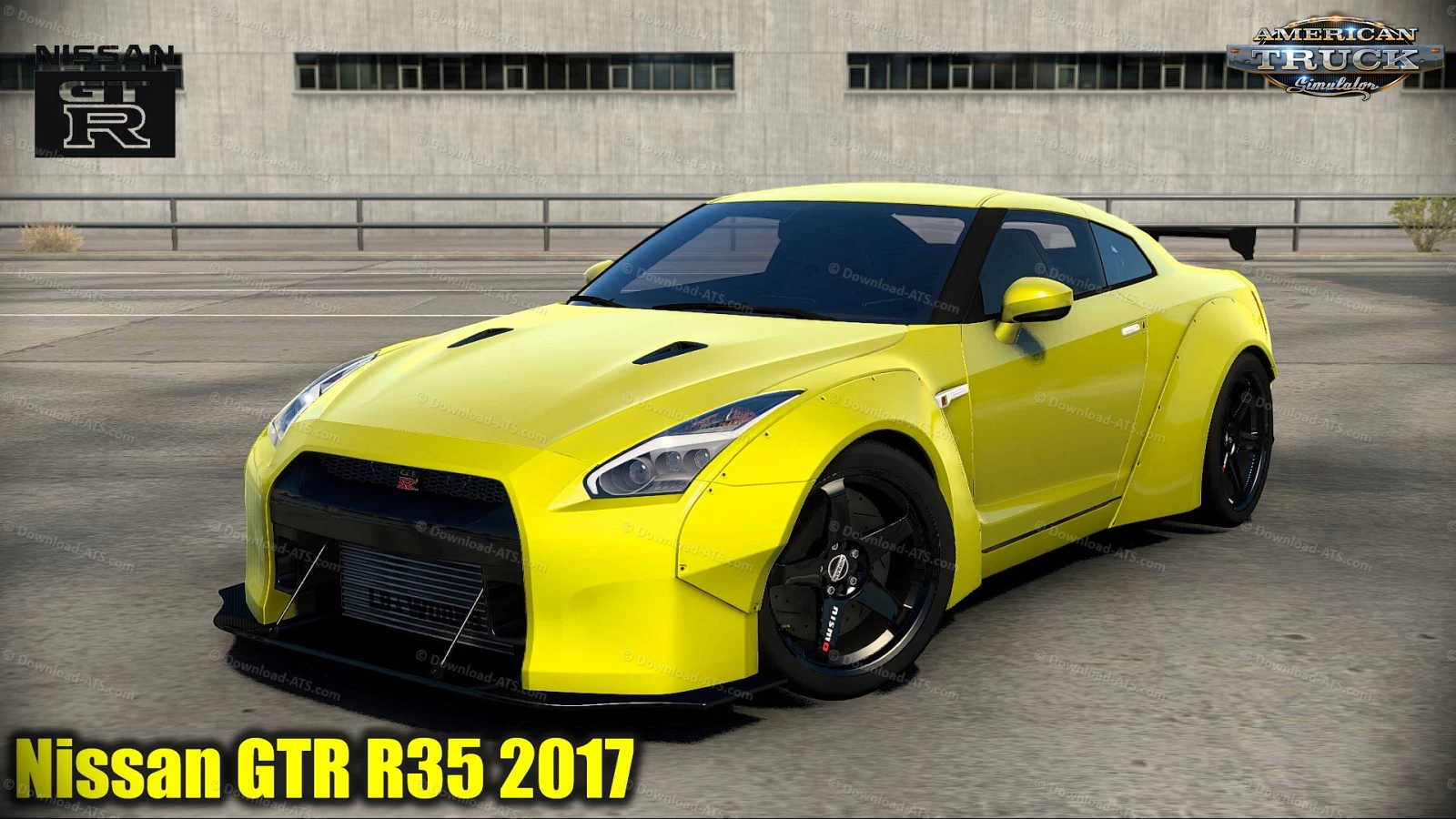 Nissan GTR R35 2017 + Interior v2.6 (1.52.x) for ATS