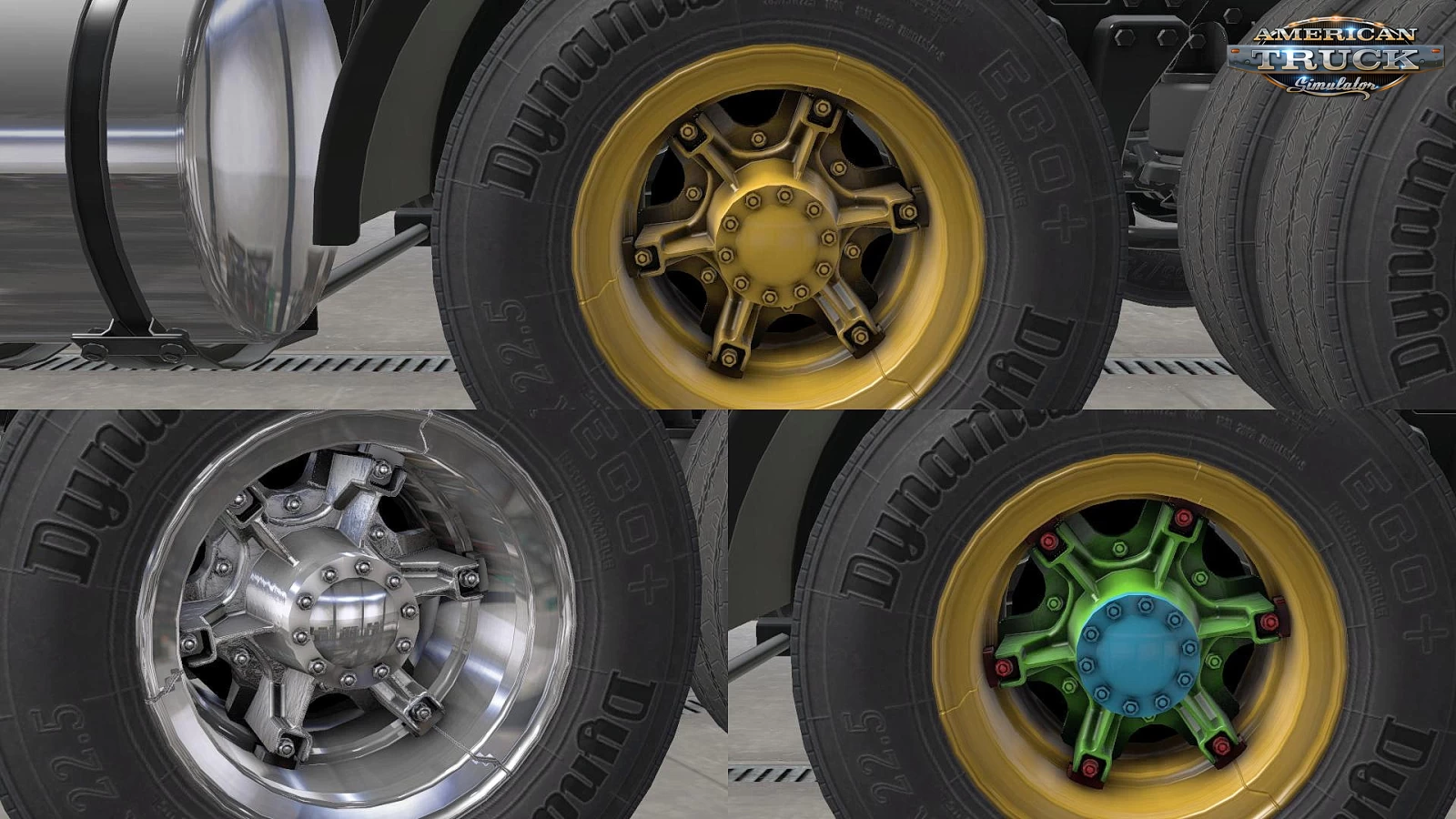 Trilex Rims v1.3 by Overfloater (1.45.x) for ATS